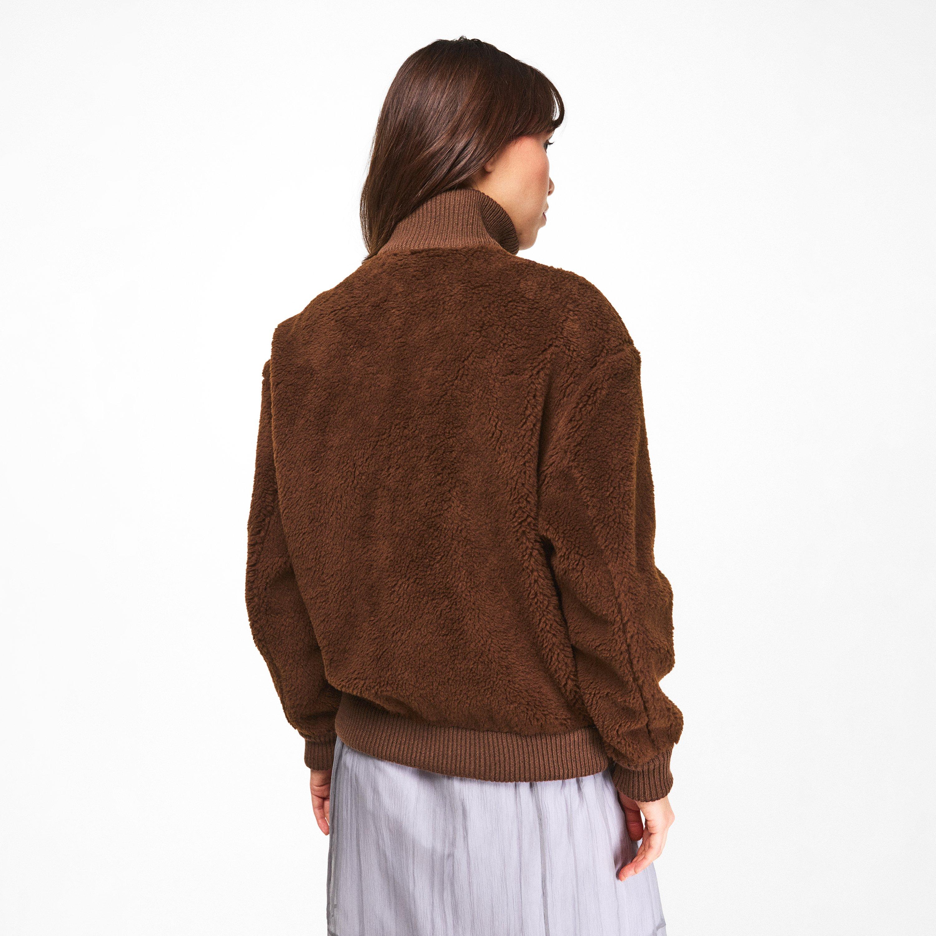Prada Women's Fleece Sherpa Jacket | Cruise Fashion
