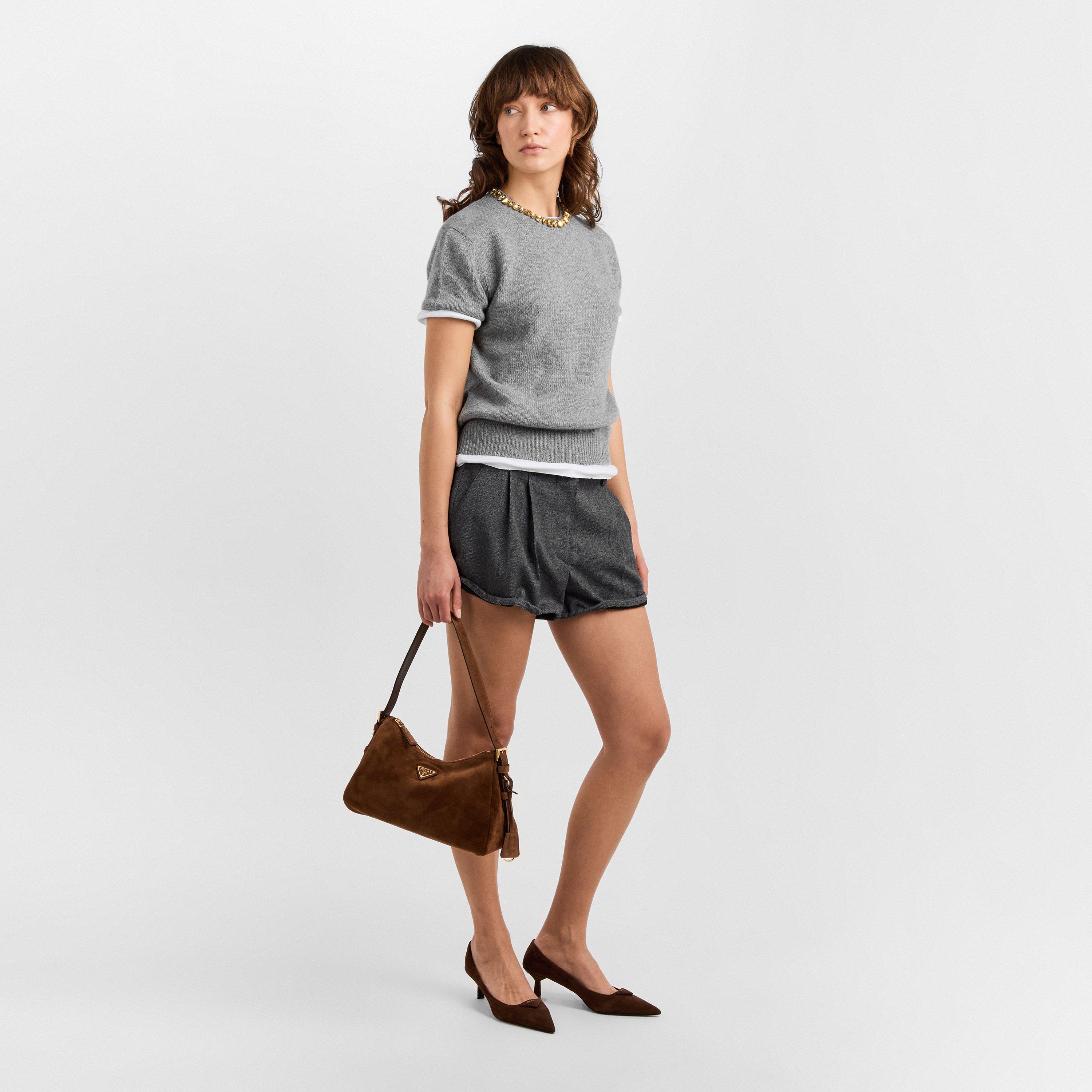 Grey - Prada - Prada Embelishd Knit Ld62 - 6