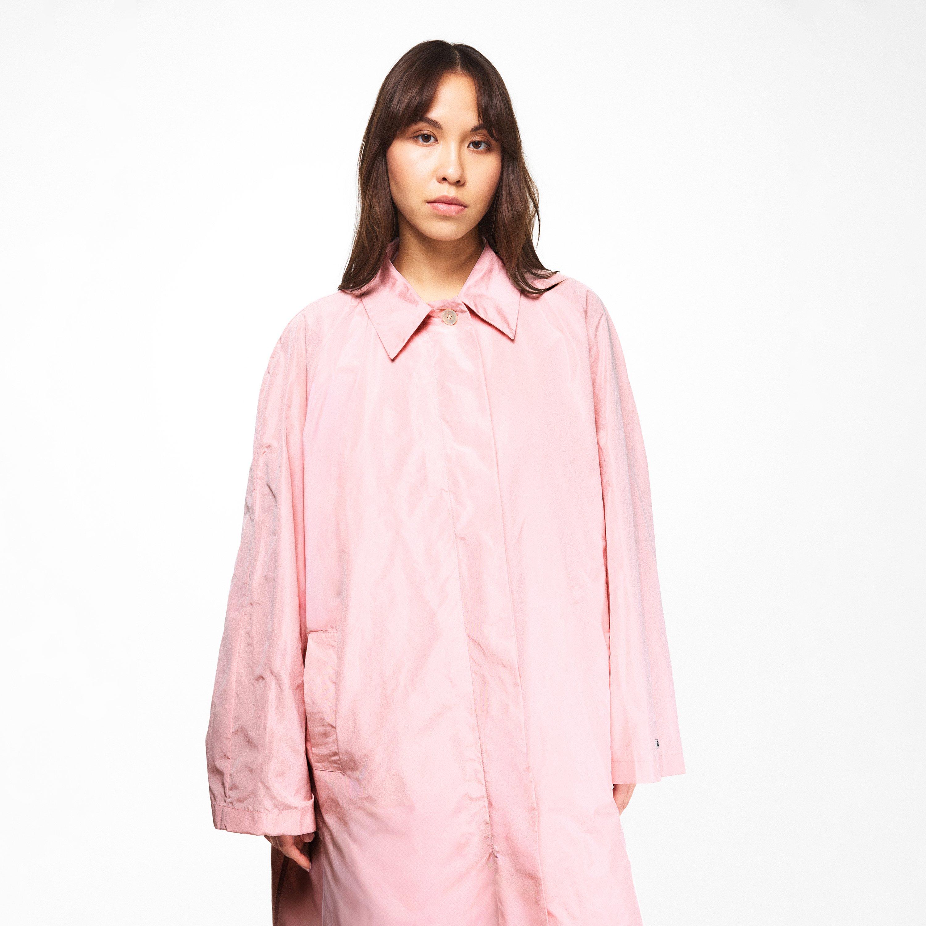 Albastro - Prada - Prada Taffeta Coat Ld62 - 3