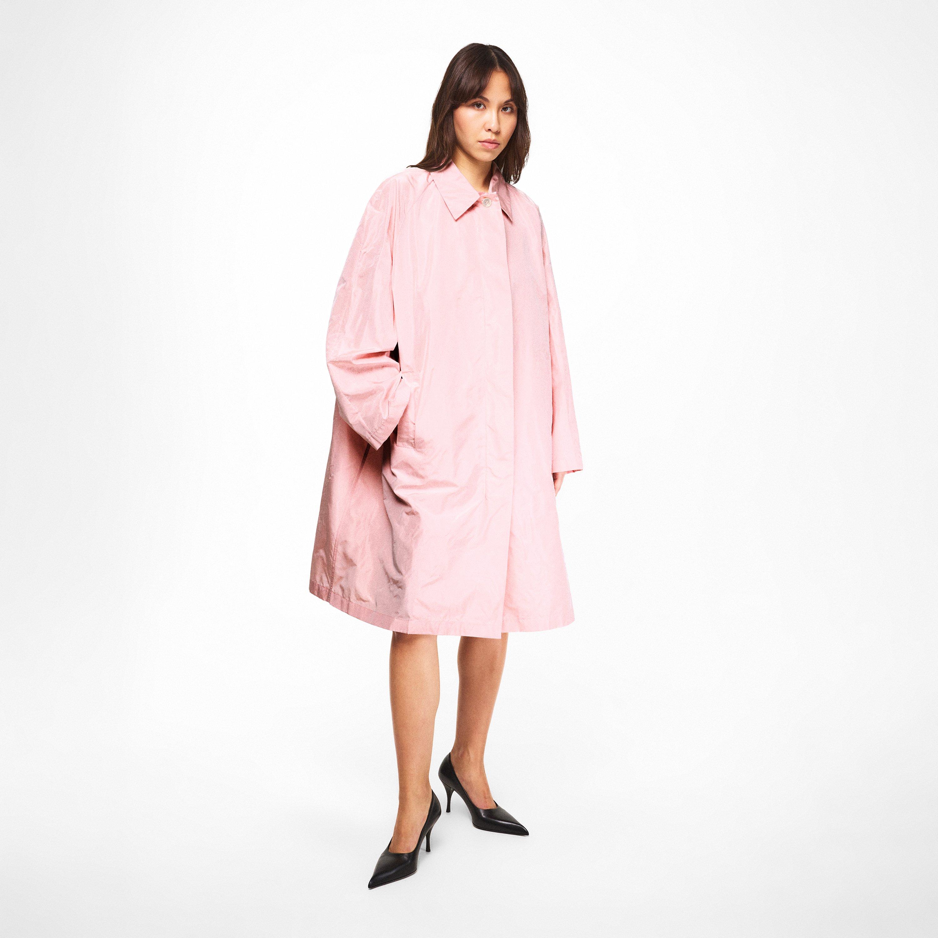 Albastro - Prada - Prada Taffeta Coat Ld62 - 6