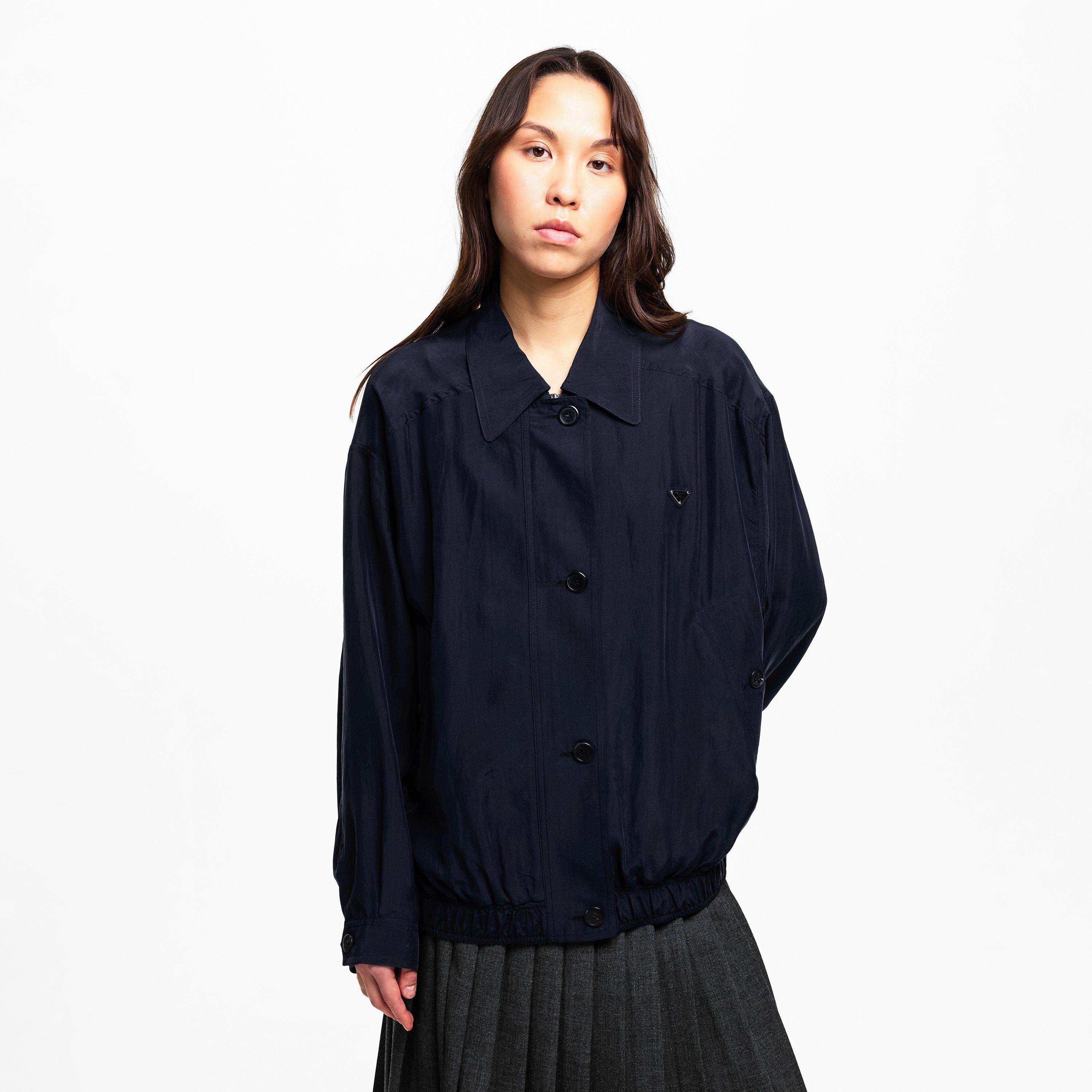 Blue - Prada - Women's Logo Softshell Jacket - 3