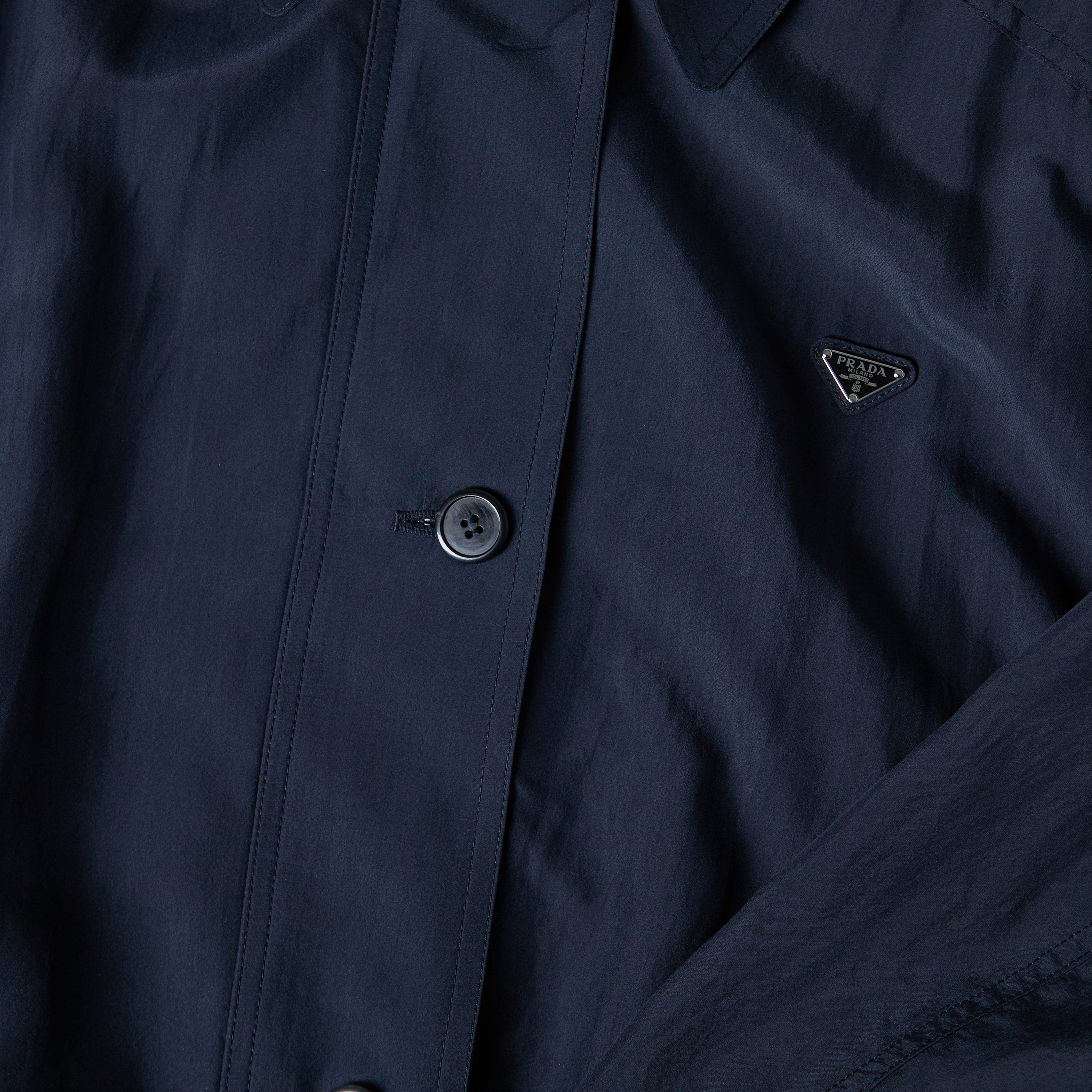 Blue - Prada - Prada Logo Jacket Ld62 - 3