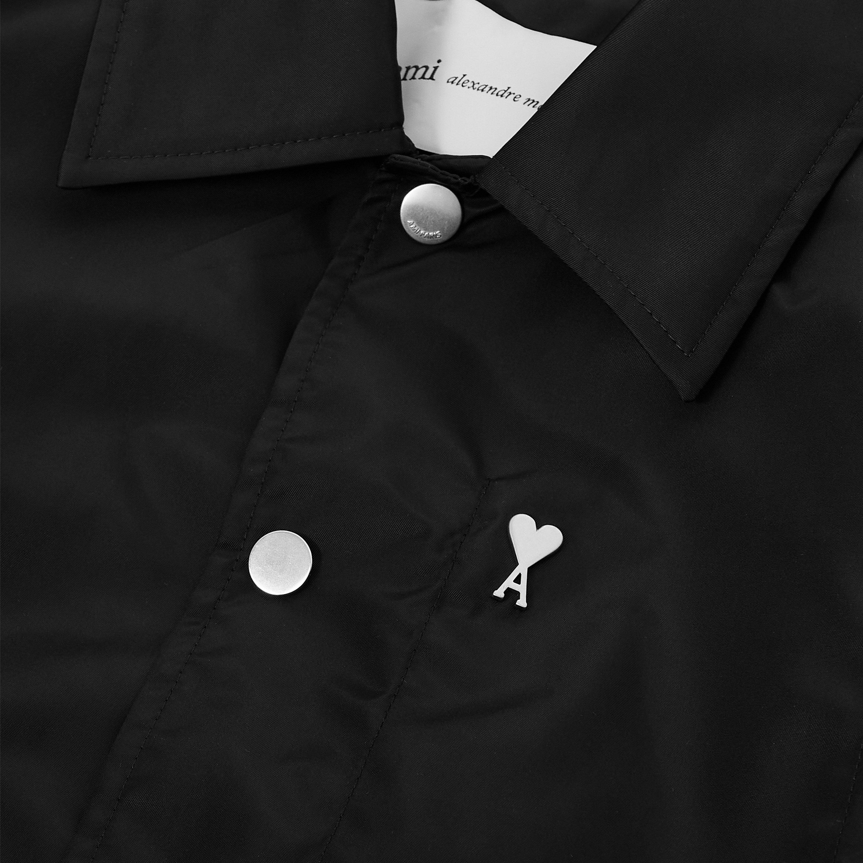 NOIR - Ami Paris - Women's Coach Overshirt - 5