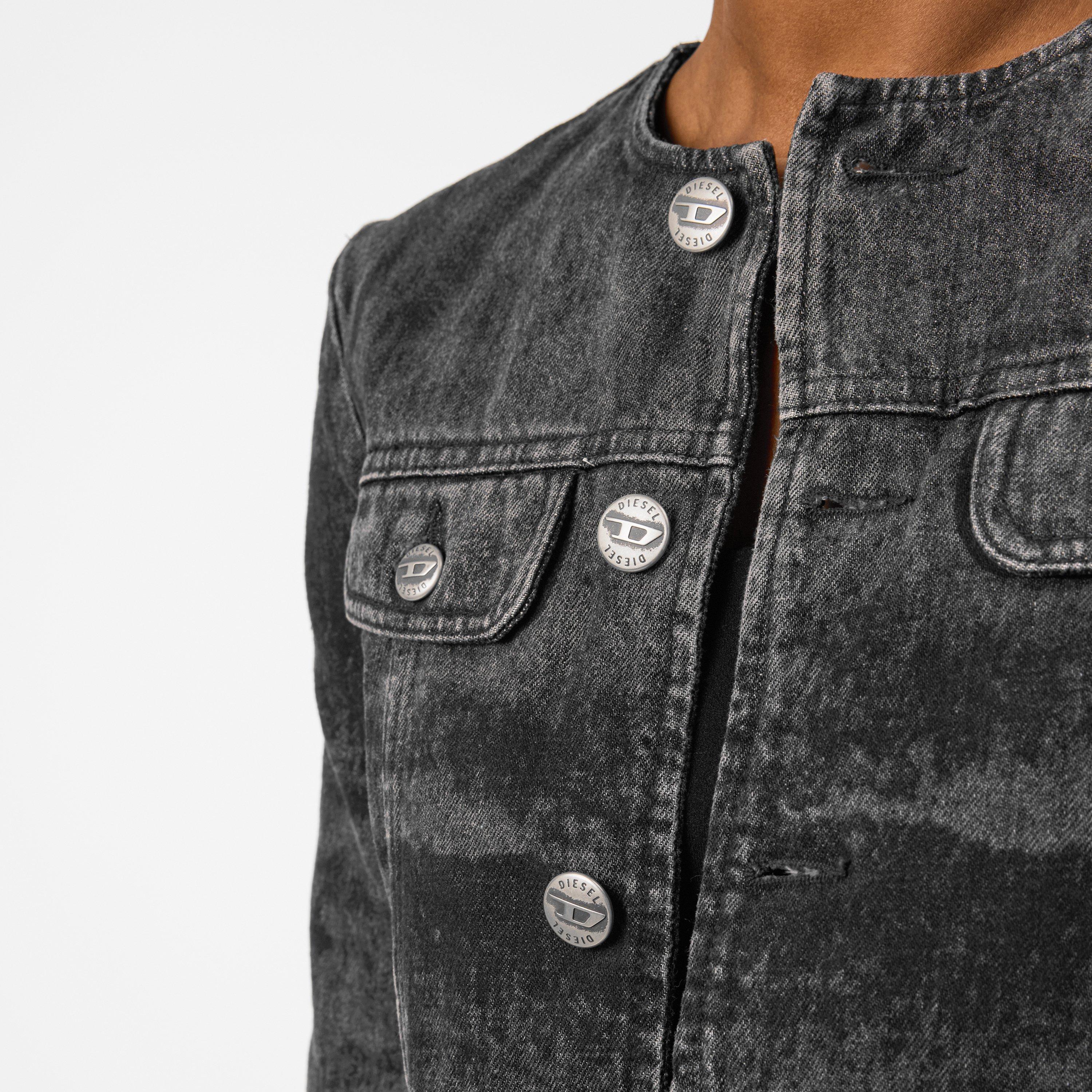 02 - Diesel - Womens De-Graffy-Fsh Denim Jacket - 5