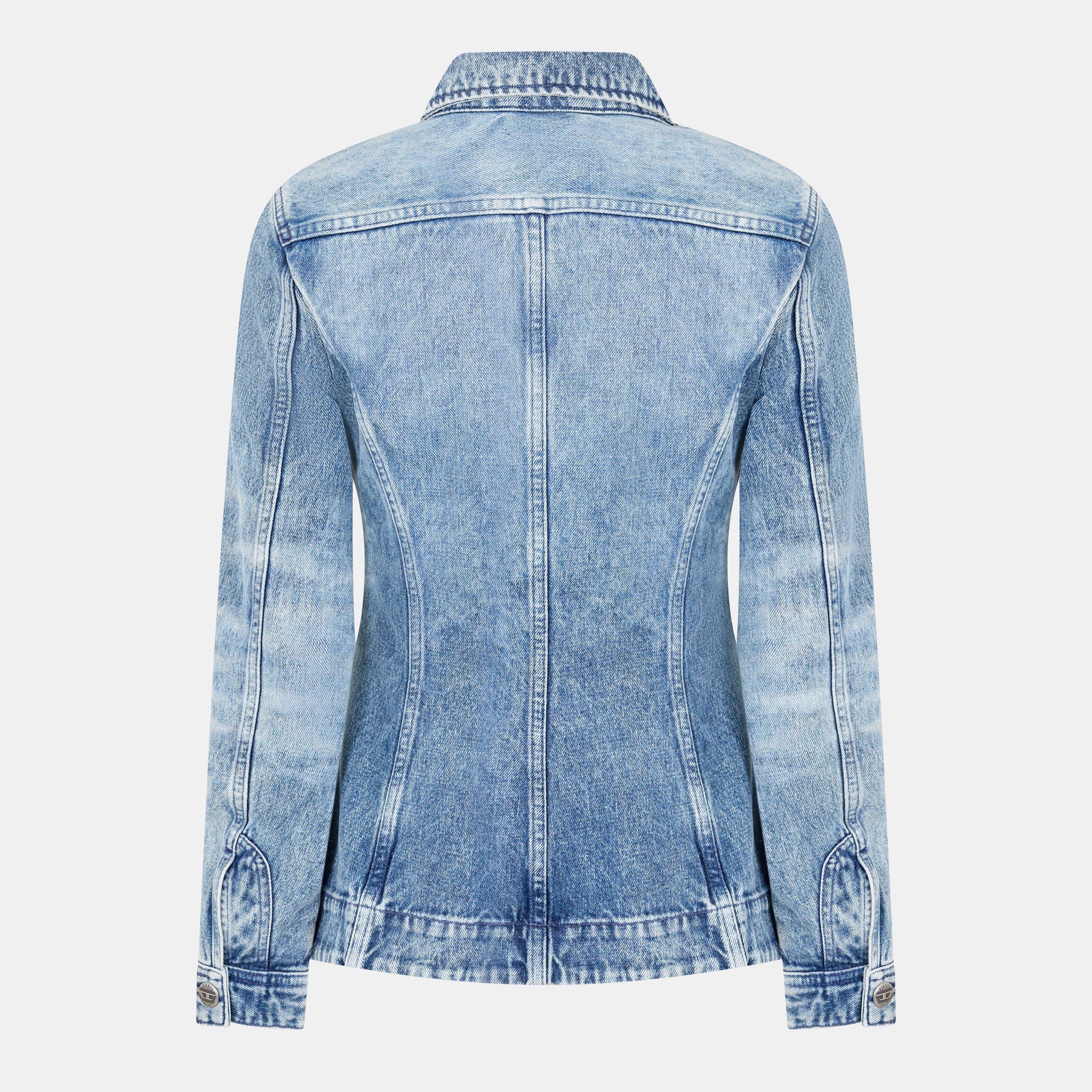 Diesel Jeans | Women's De-Katerinfsh Washed Long Sleeve Button Denim ...