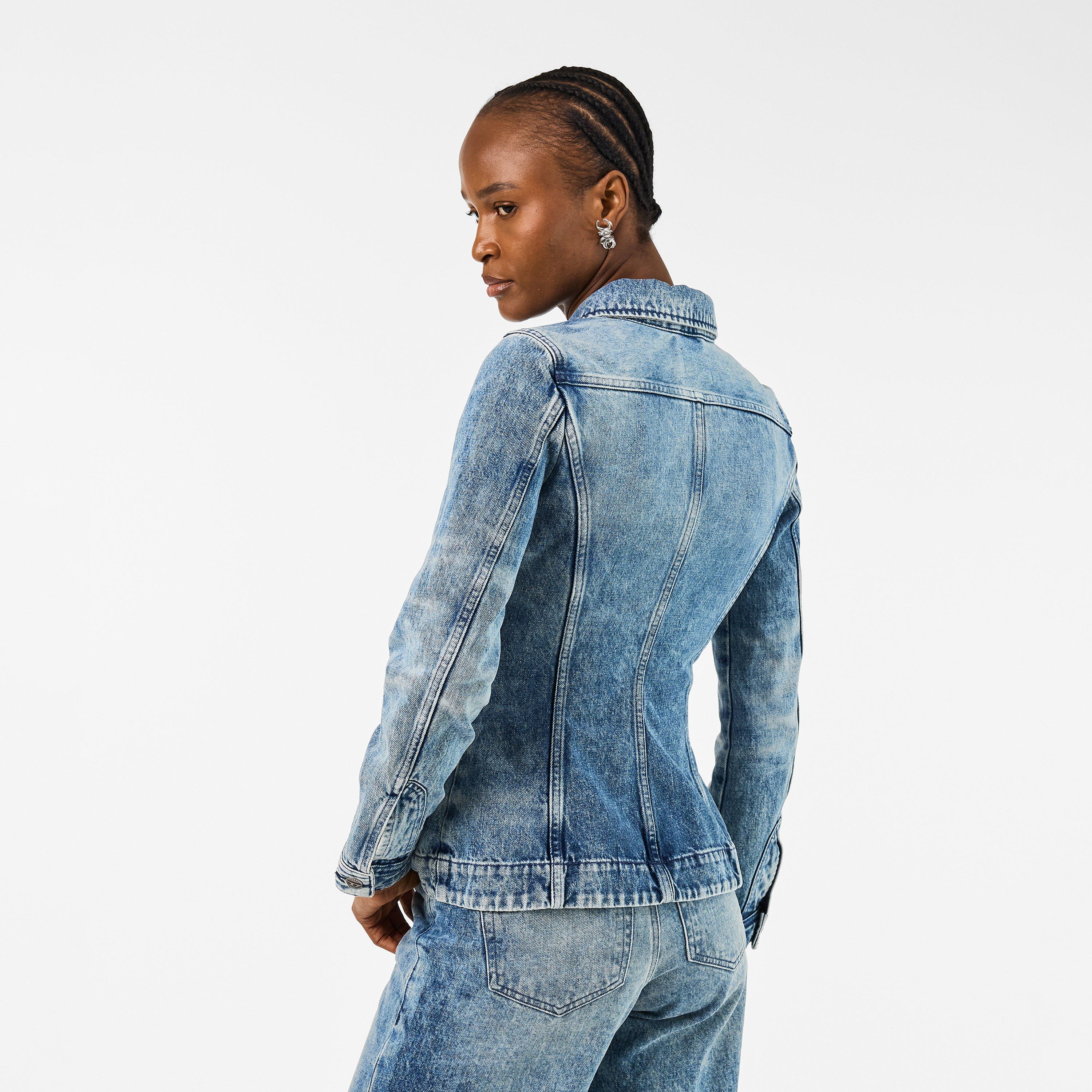 01 - Diesel - Womens De-Katerinfsh Denim Jacket - 4