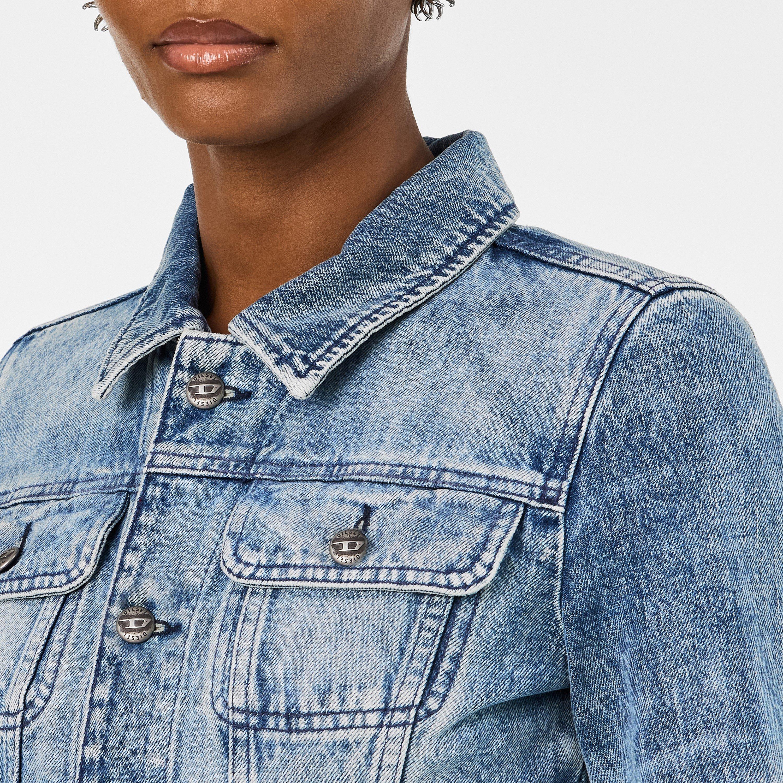 Diesel Jeans | Women's De-Katerinfsh Washed Long Sleeve Button Denim ...