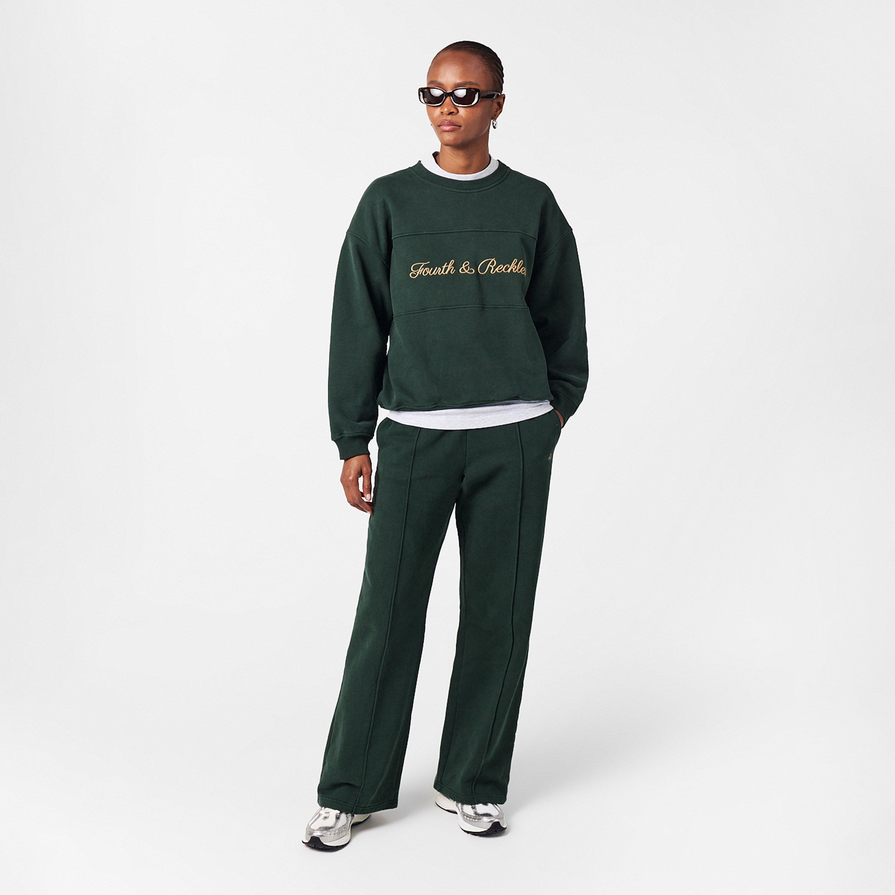 Green - 4th and Reckless - Women's Windsr Crew Sweatshirt - 6
