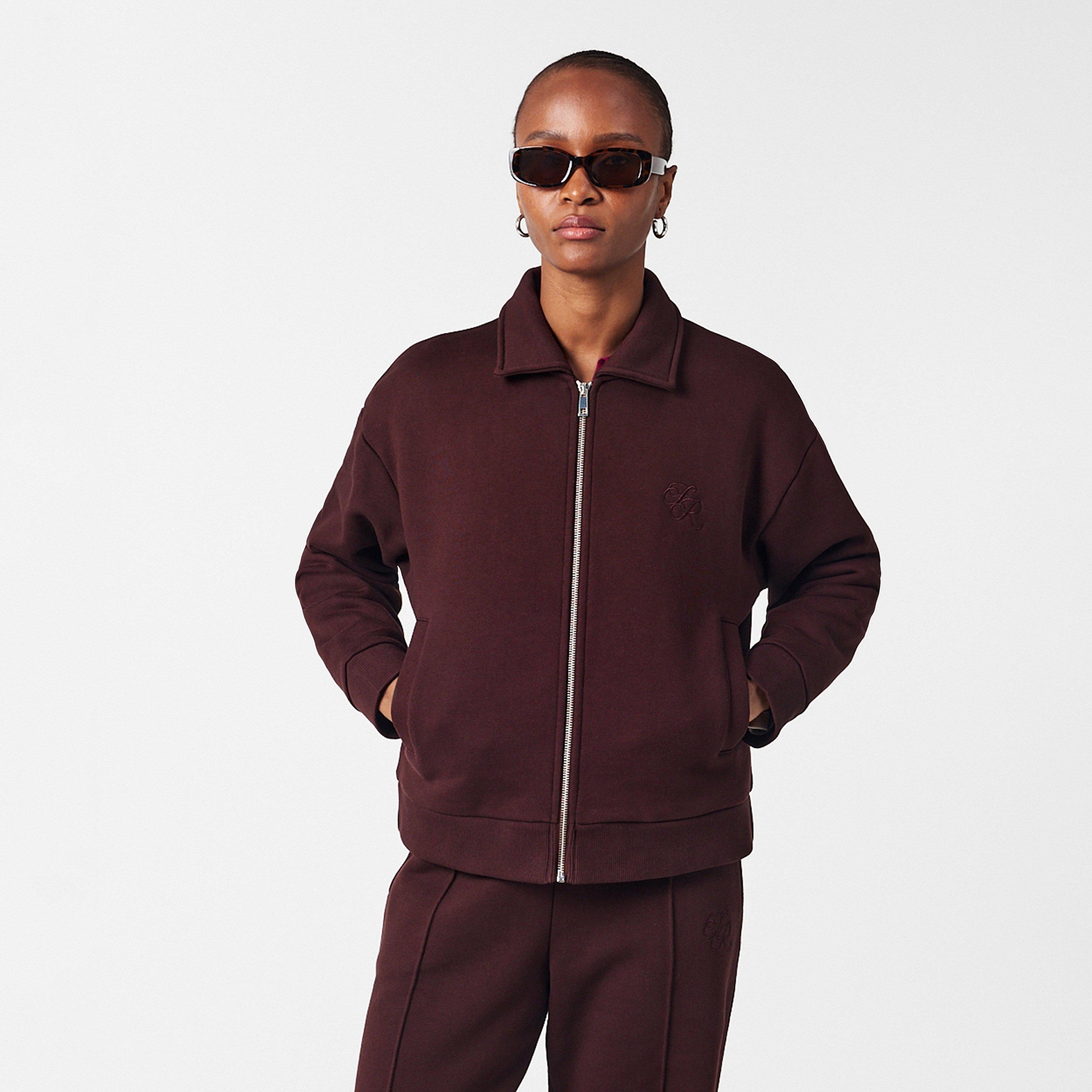 Chocolate - 4th and Reckless - Women's Valerie Bomber Jacket - 3