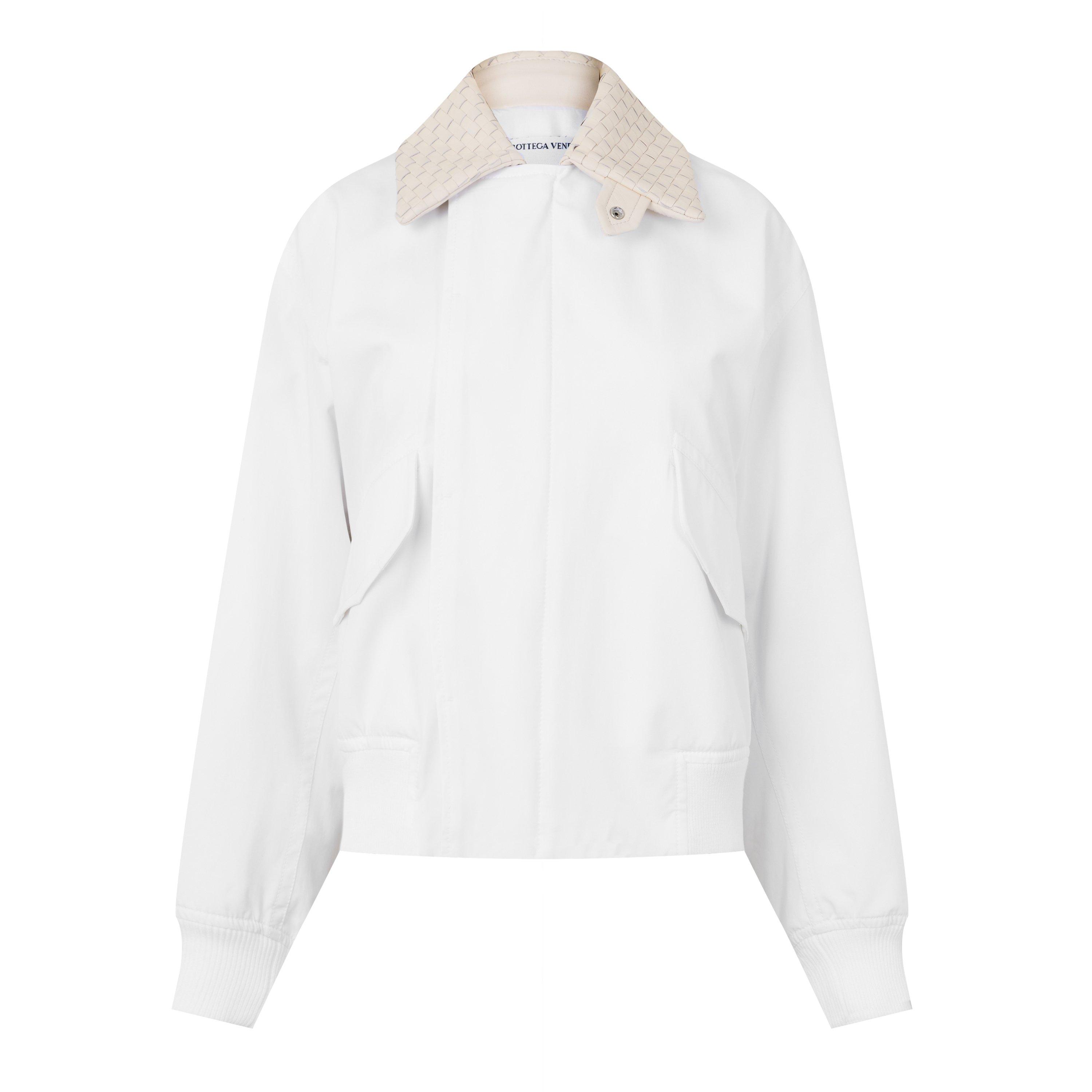 White - Bottega Veneta - BV Cotn Jacket Ld63 - 1