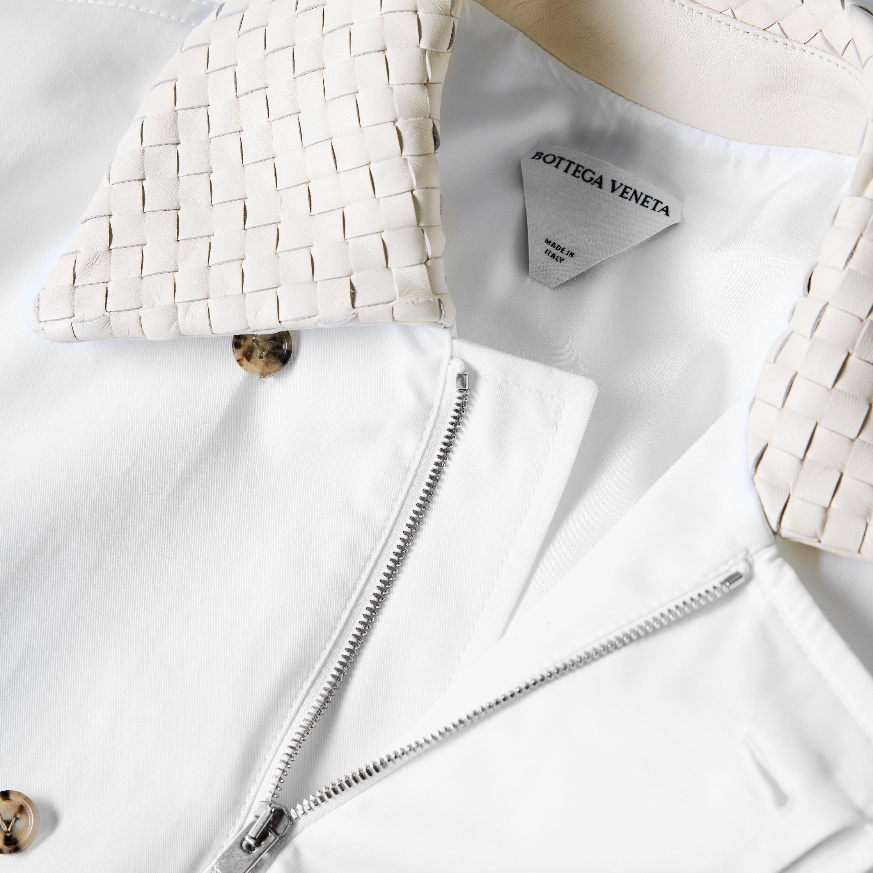 White - Bottega Veneta - BV Cotn Jacket Ld63 - 3