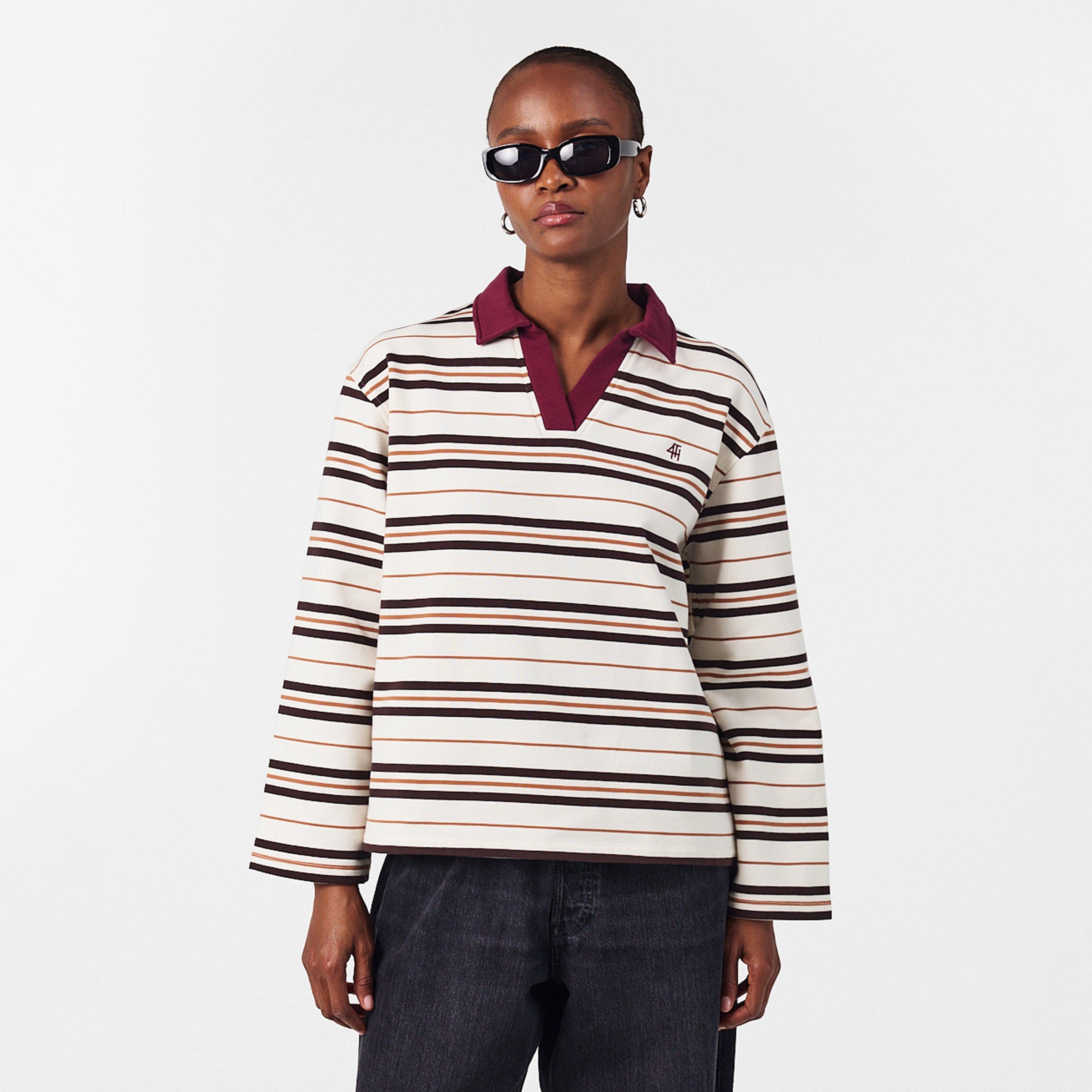 Chocolate - 4th and Reckless - Women's Haily Knitted Top - 3