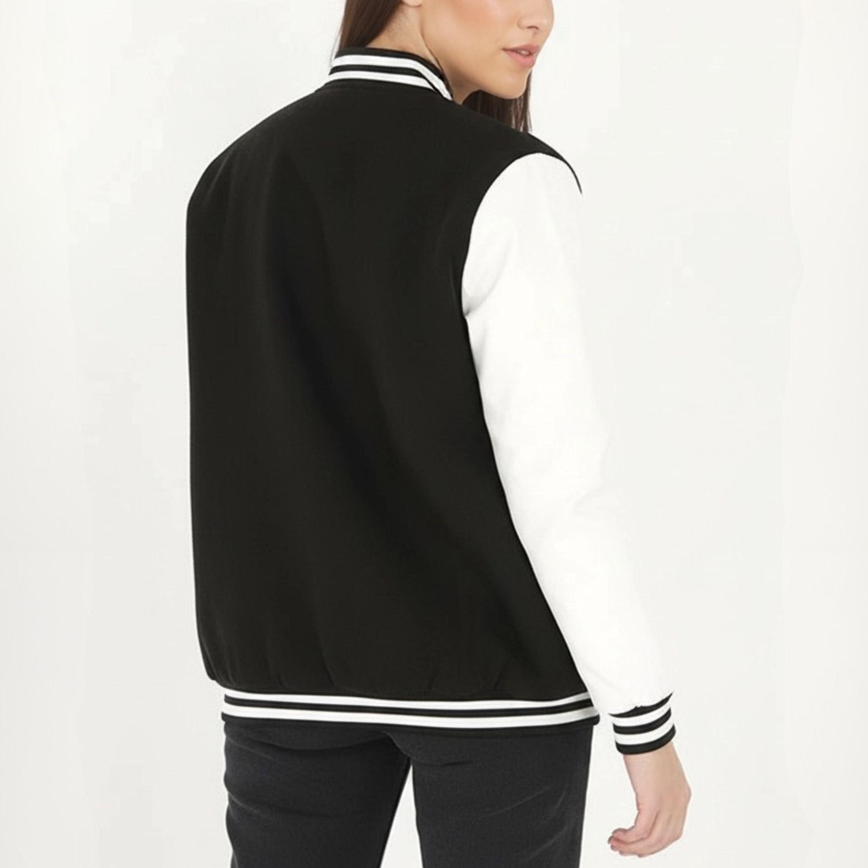 B17729 美品 BBC×BiSH BOA VARISITY JACKET L Brave Soul BS Womens Oversized Varsity Jacket with Arm Badge