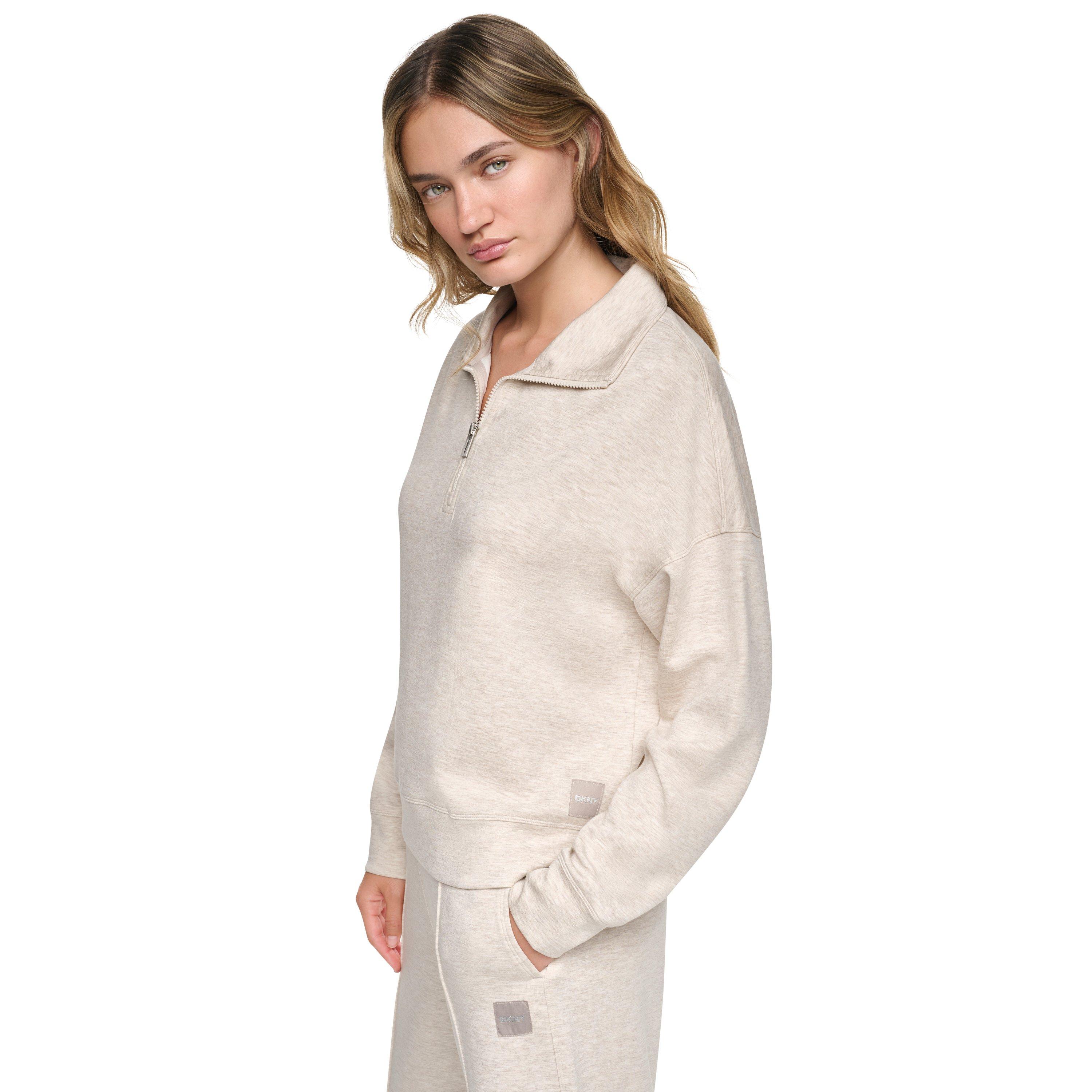 Cortado Heather - DKNY - DKNY MkNk 1/4 Zp Swt Ld64 - 2