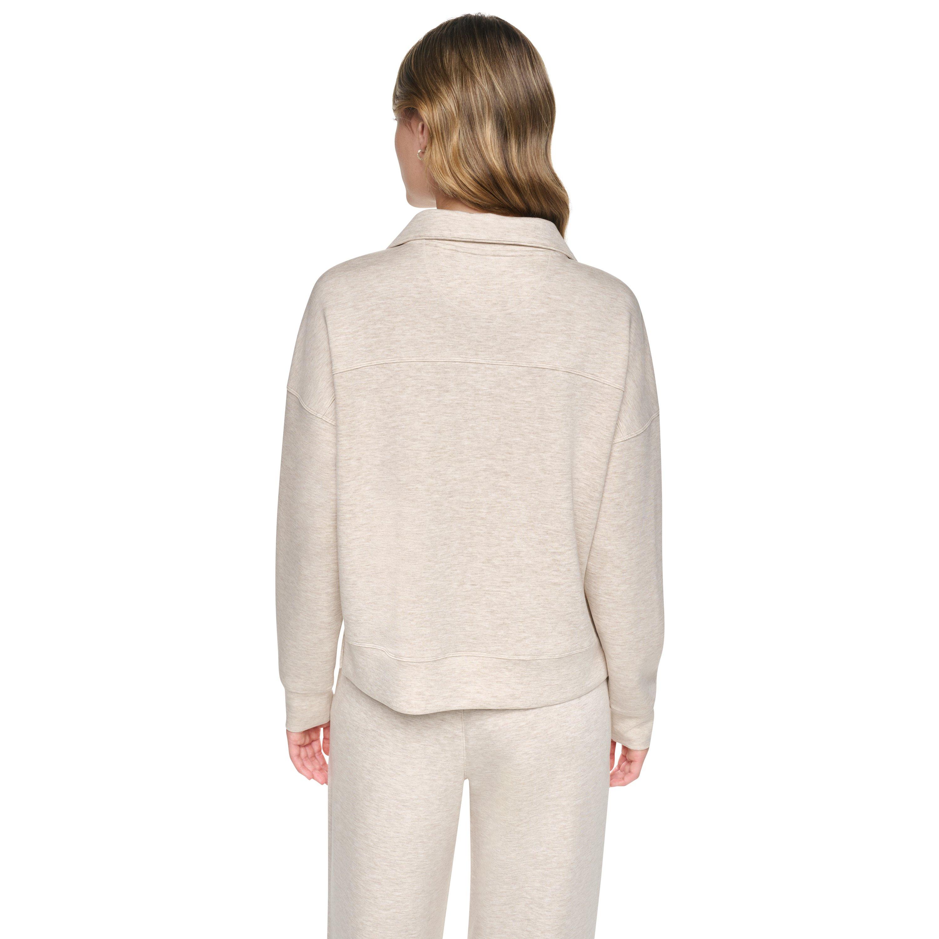 Cortado Heather - DKNY - DKNY MkNk 1/4 Zp Swt Ld64 - 3