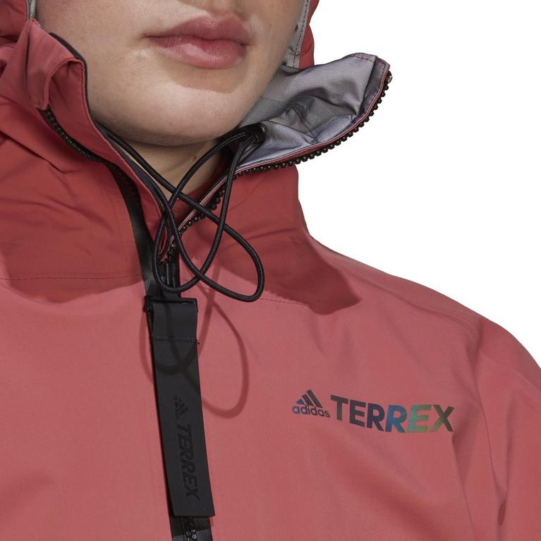 Wonred - adidas - Terrex Gore-Tex Myshelter Rain Jacket Womens - 6