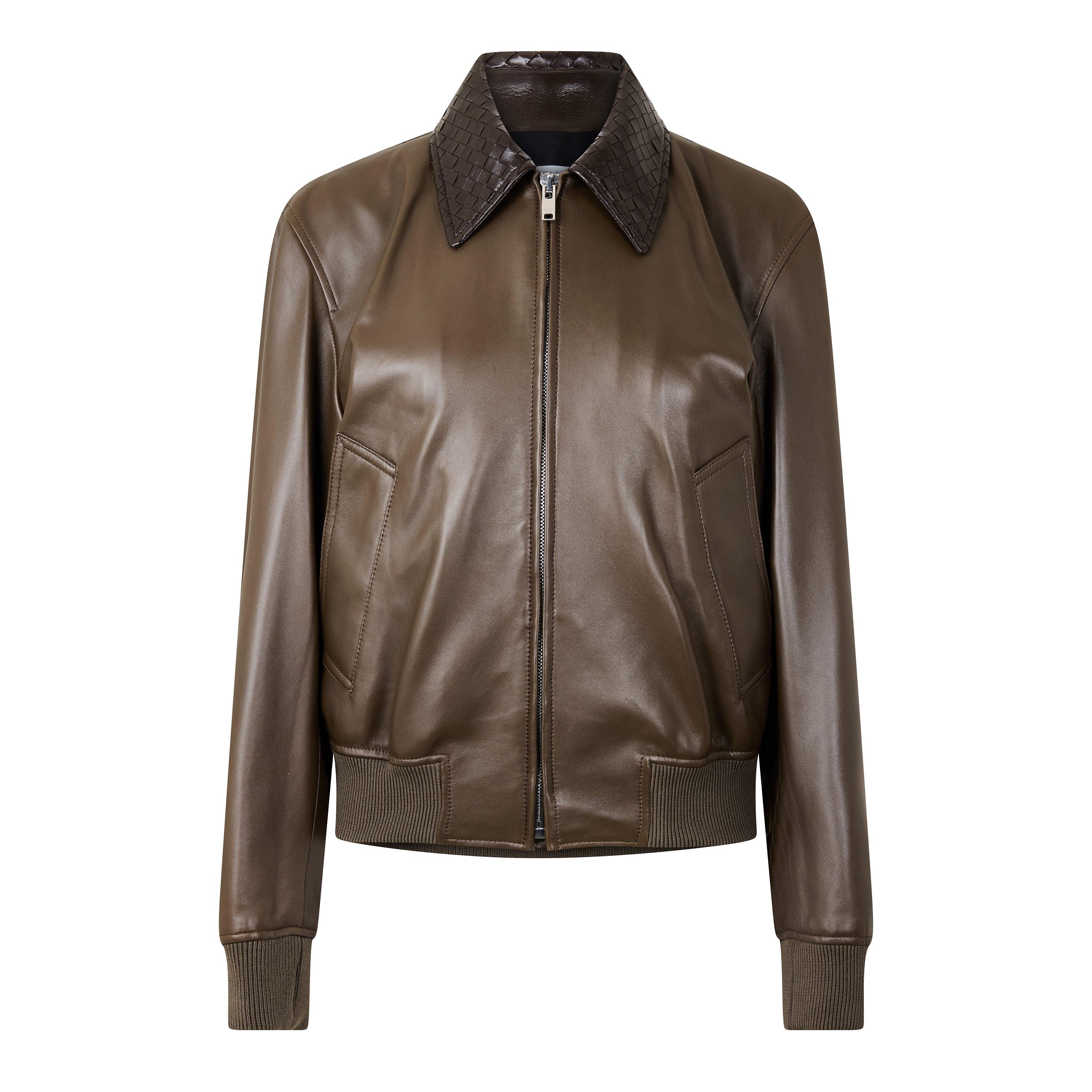 Wader Green - Bottega Veneta - BV Leather Jacket Ld63 - 1