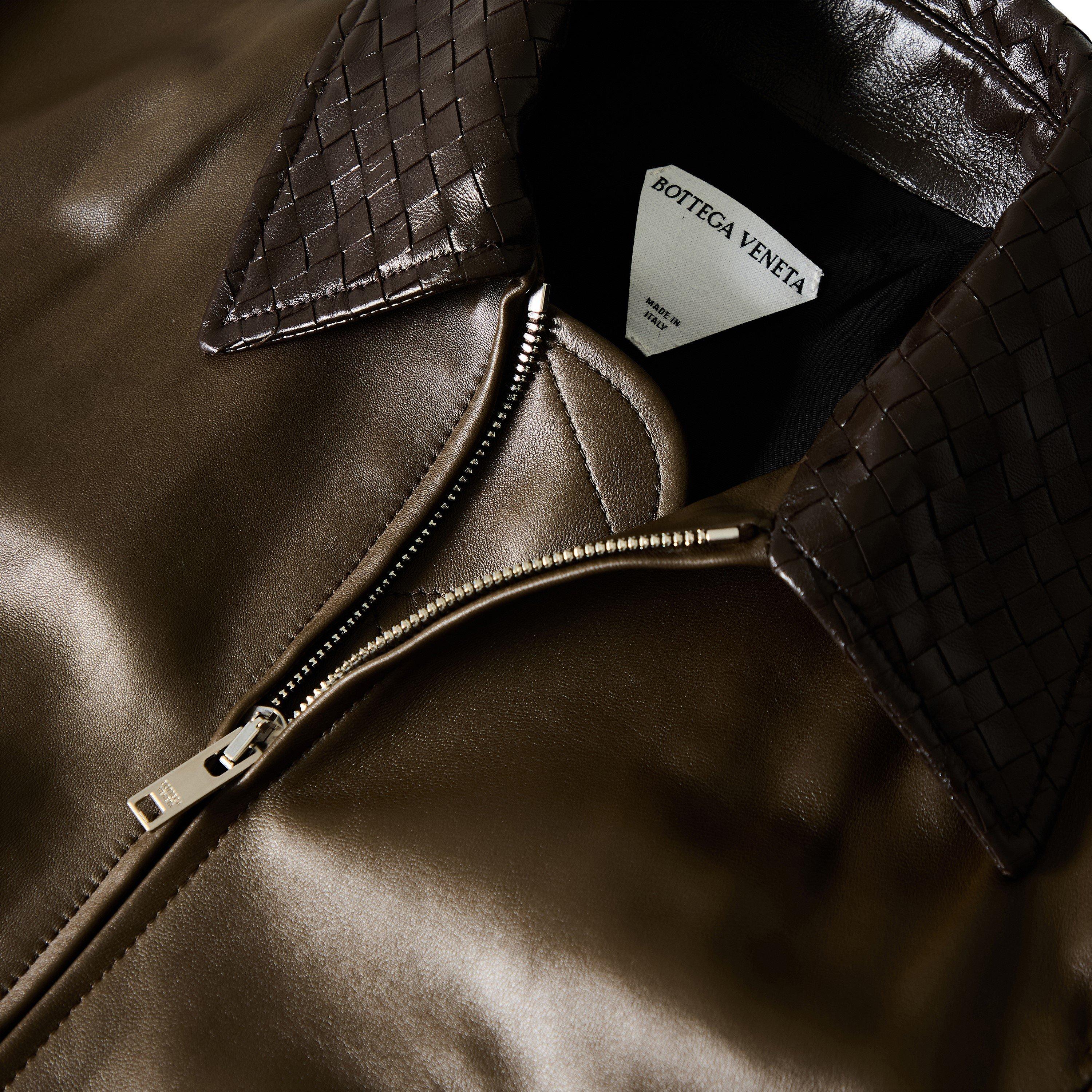 Wader Green - Bottega Veneta - BV Leather Jacket Ld63 - 3