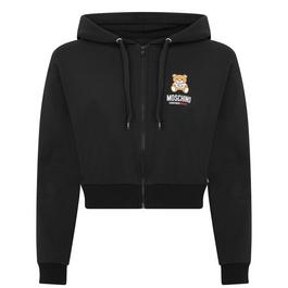 Moschino Bear Zipped Hoodie