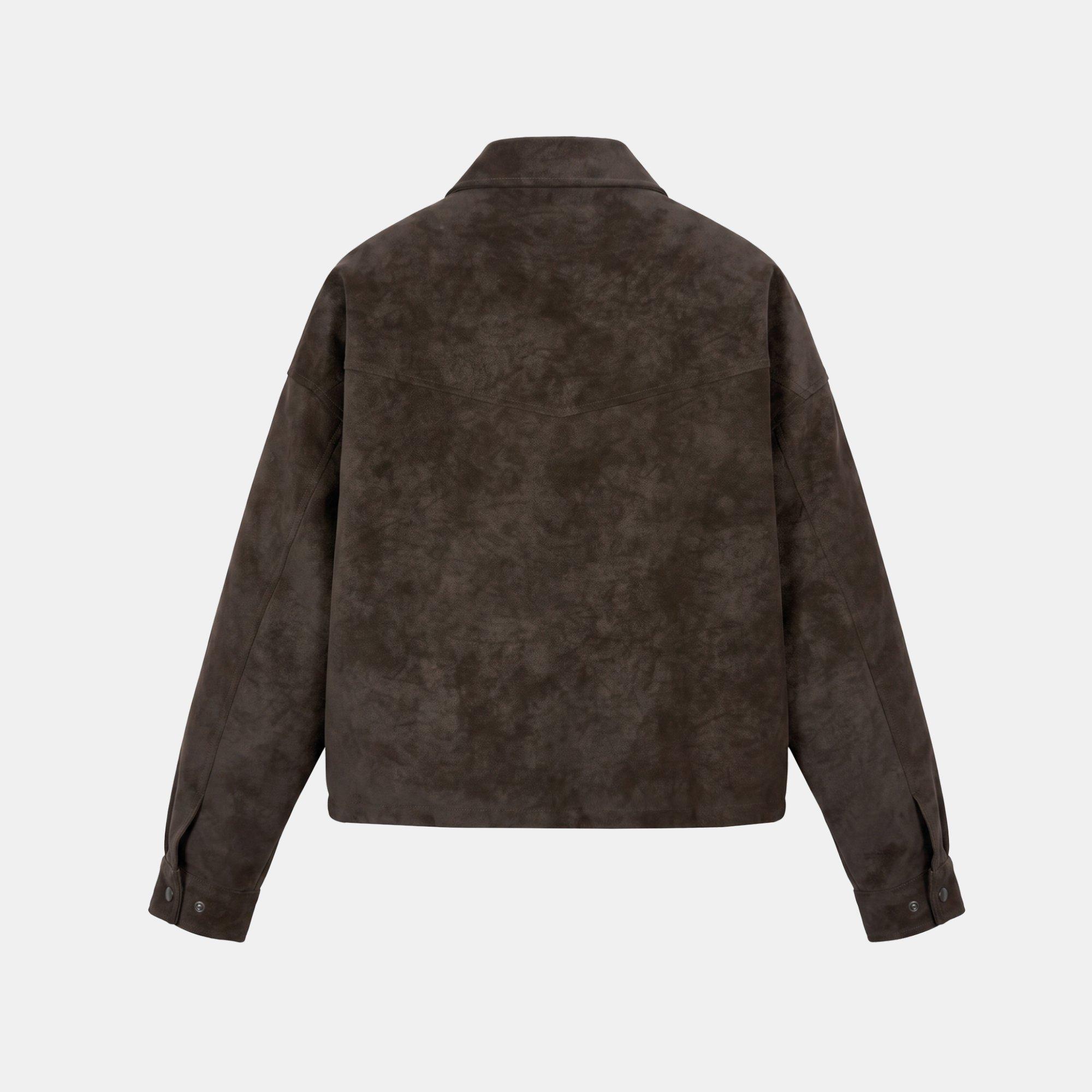 Camel - Jack Wills - JW Suede FN Bomber Ld64 - 2