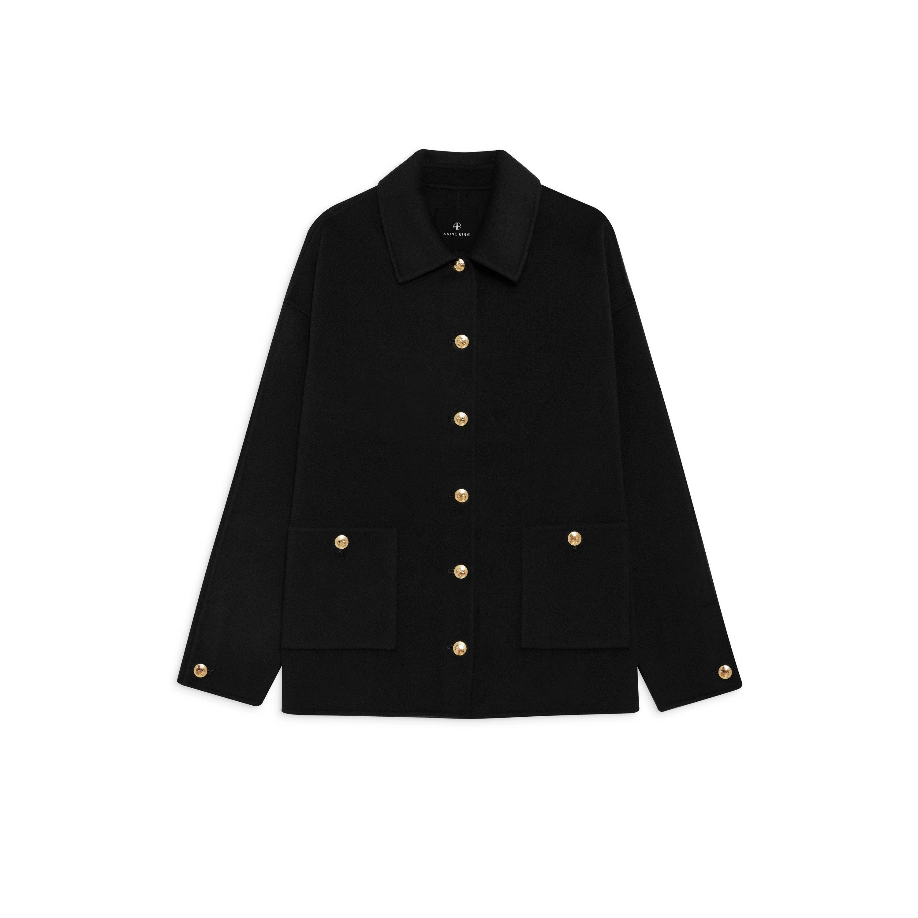 Black - Anine Bing - Womens Luca Jacket - 1