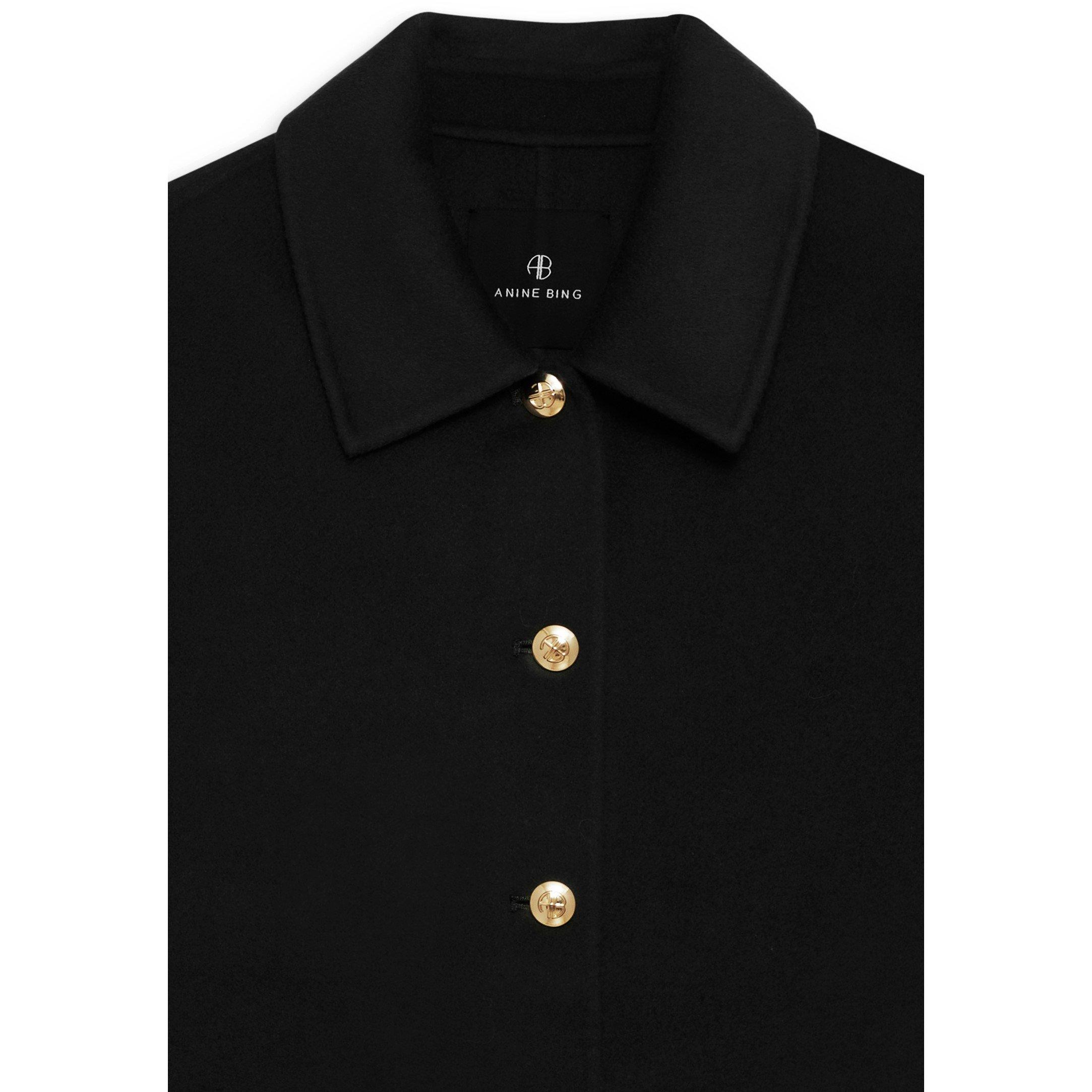 Black - Anine Bing - Womens Luca Jacket - 5