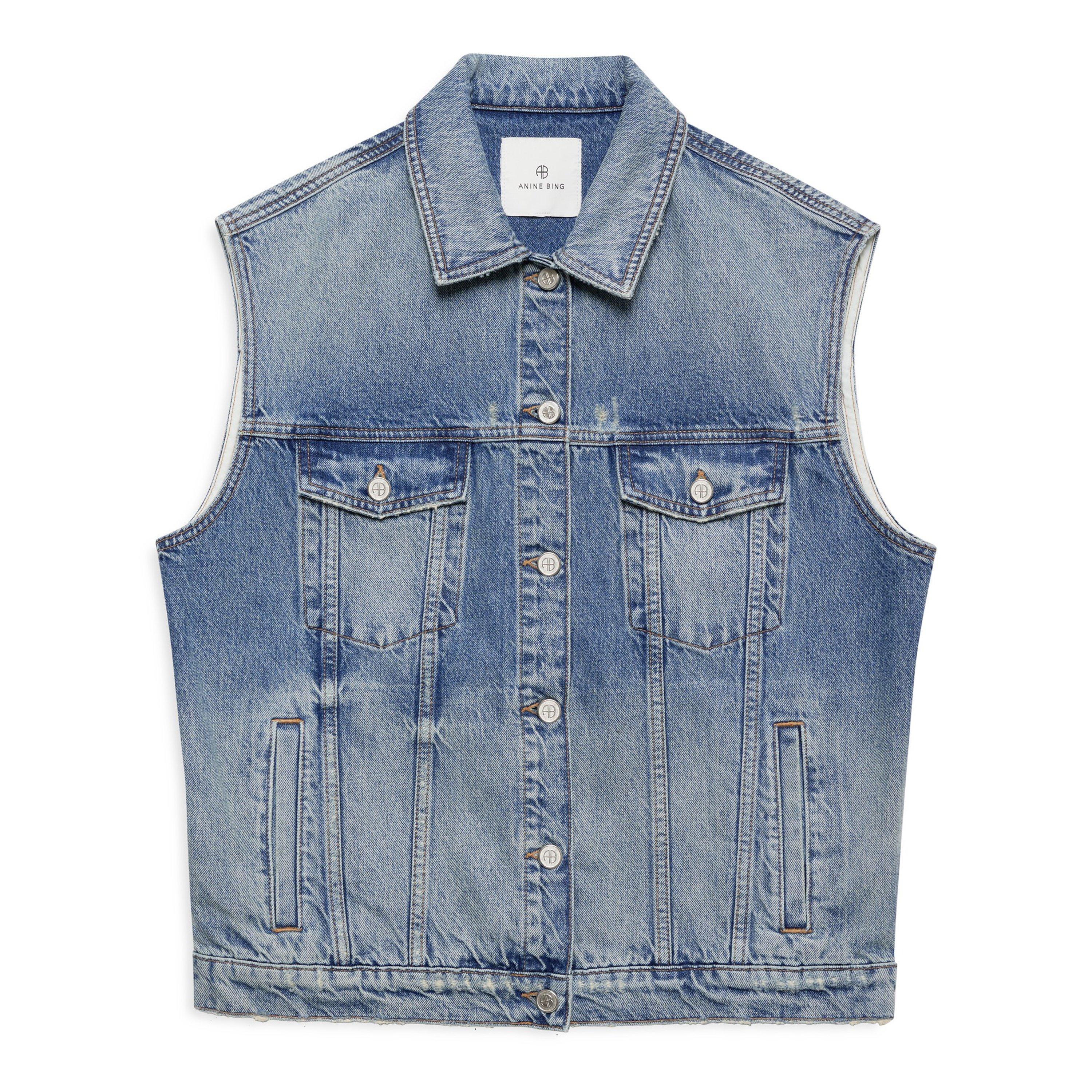 Vintage Blue - Anine Bing - Womens Rory Vest - 1