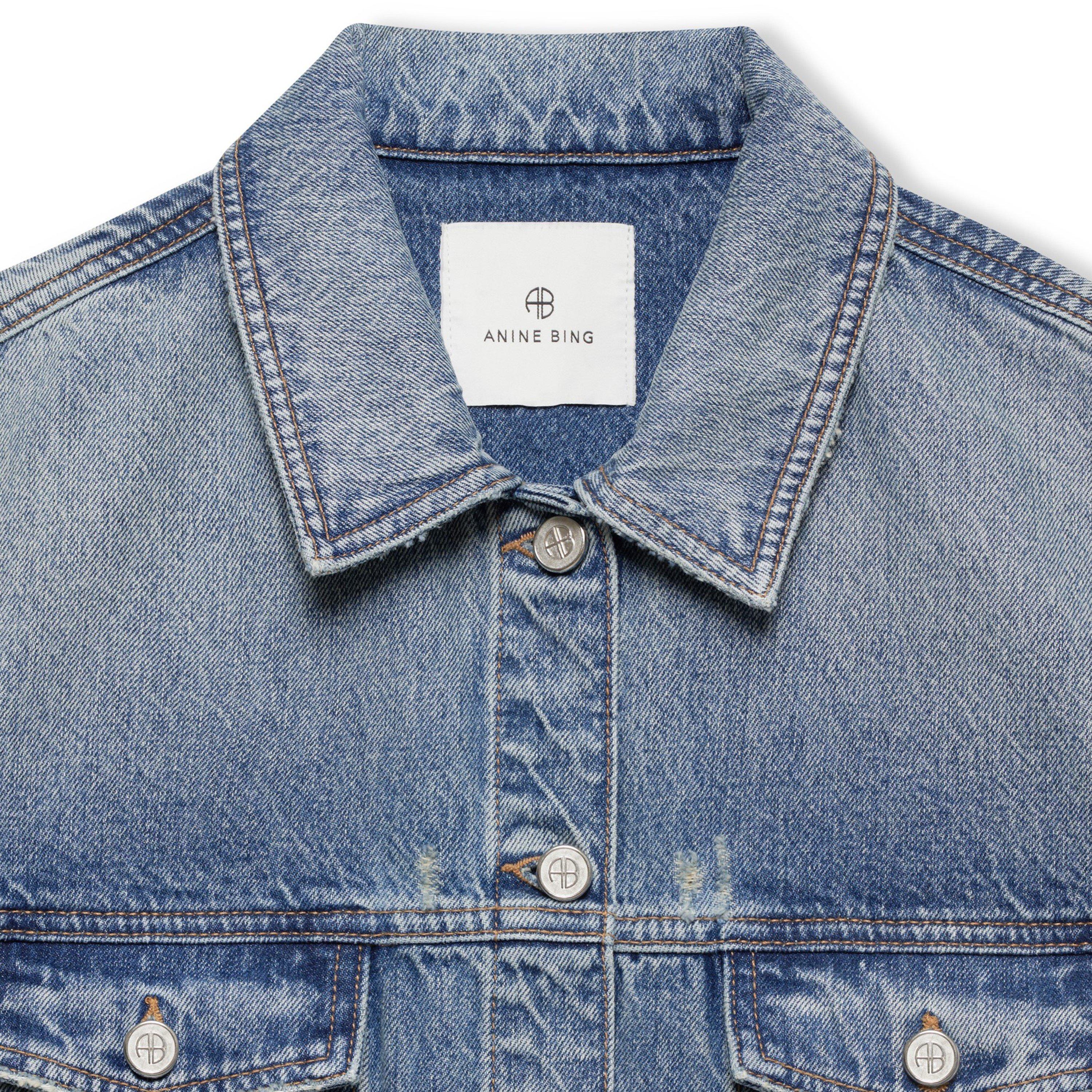 Vintage Blue - Anine Bing - Womens Rory Vest - 4