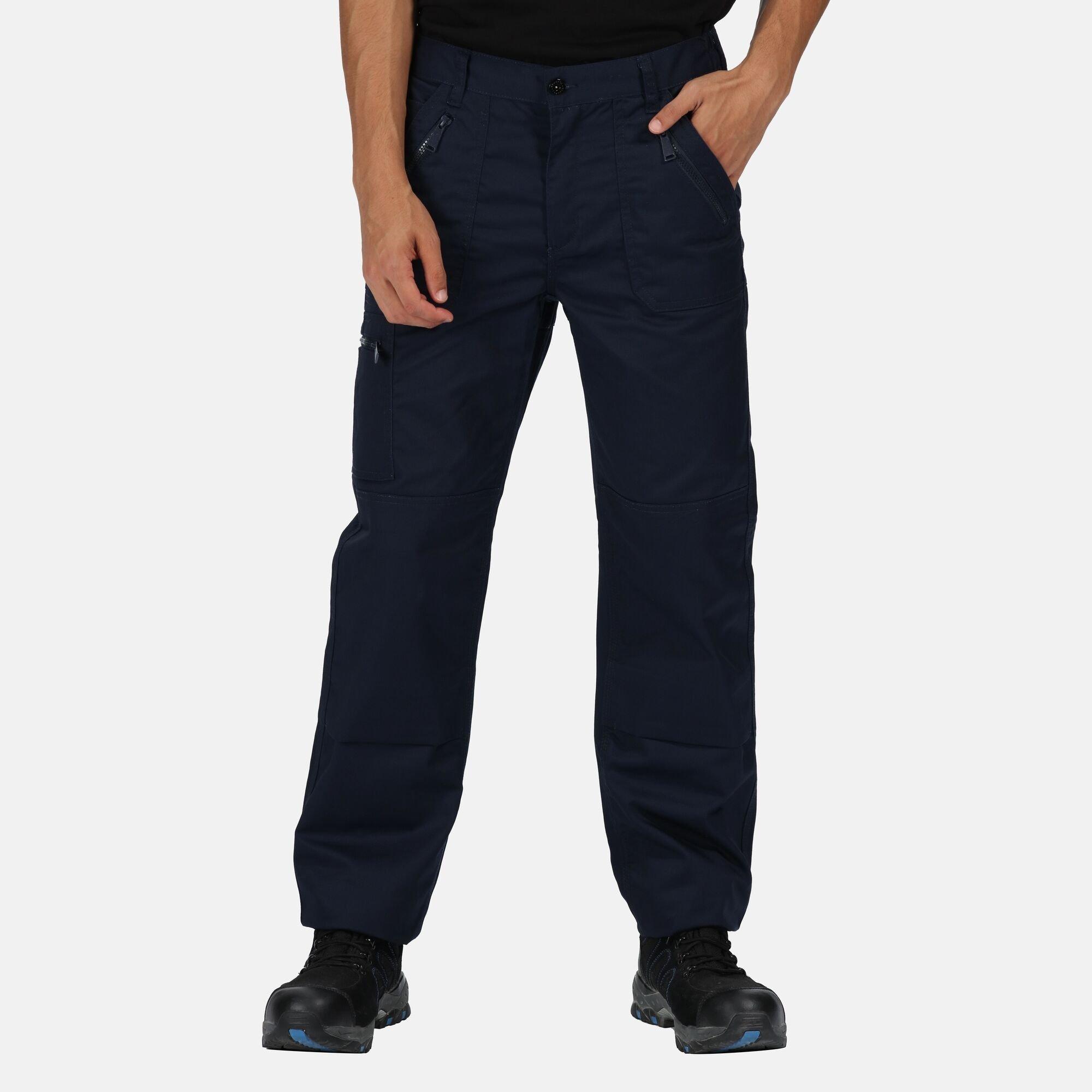 Regatta Men's Pro Action Workwear Trousers (Short Leg) - Navy - 38