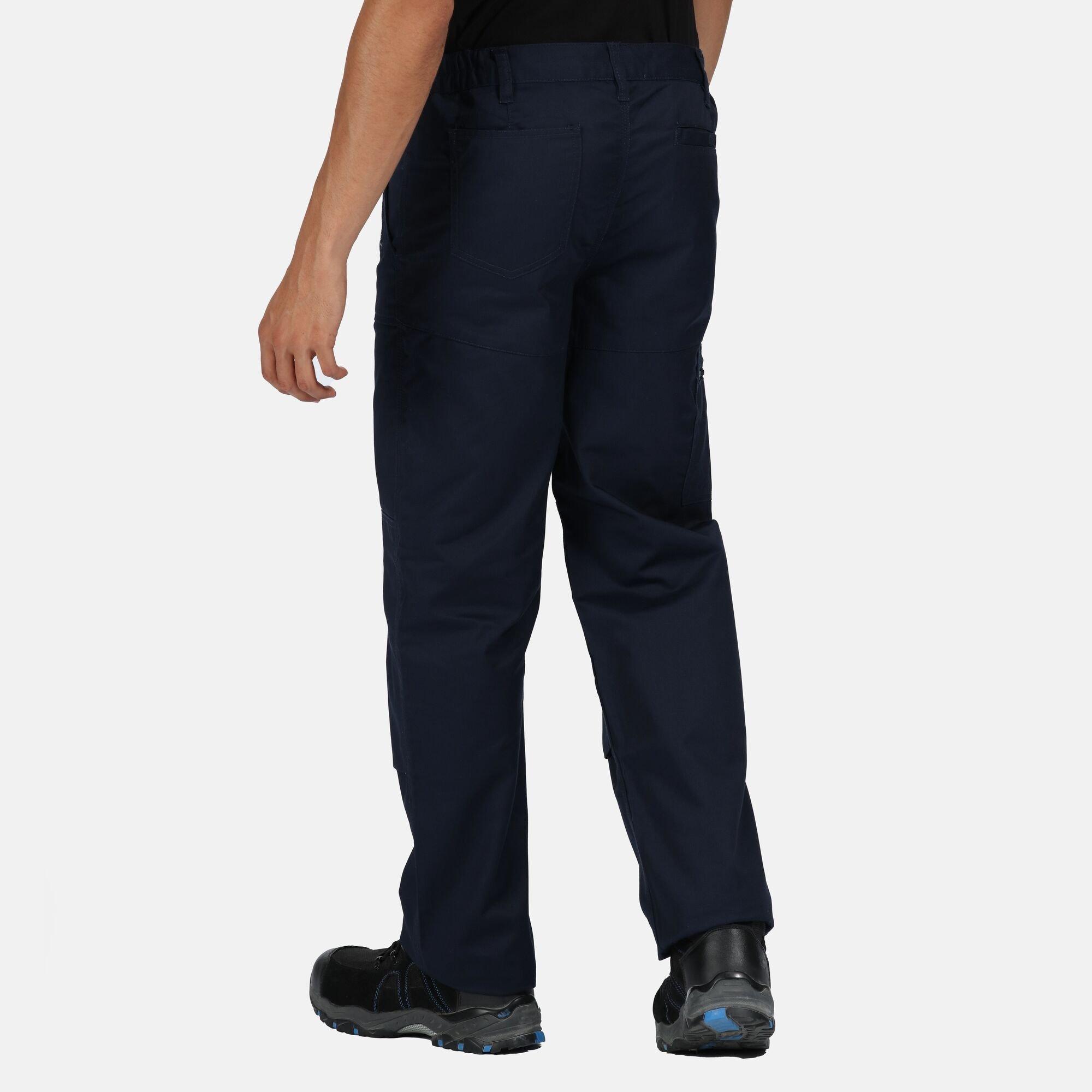 Navy - Regatta - Pro Action Workwear Trousers (Short Leg) - 4