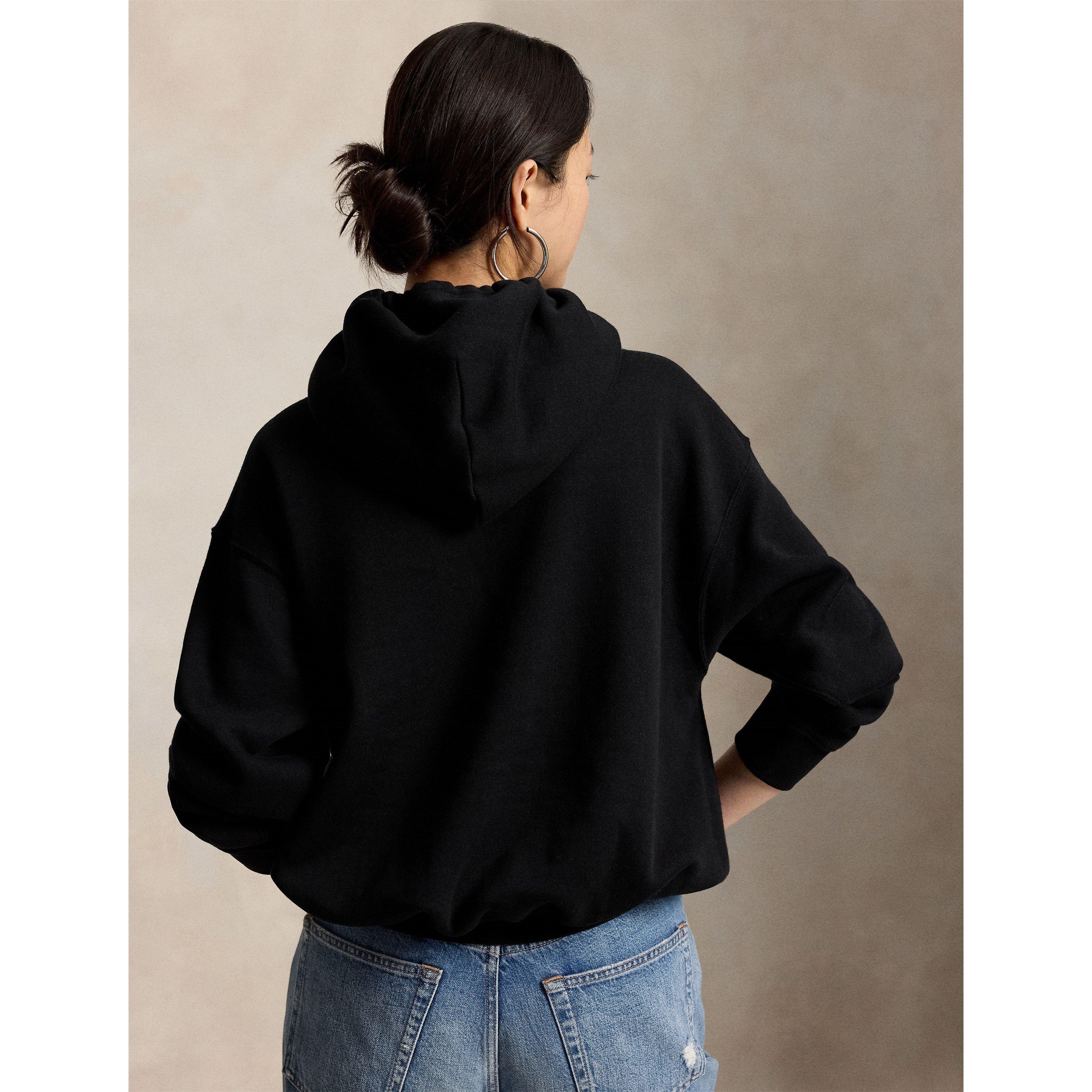 Polo Black - Polo Ralph Lauren - Women's Bear Pull Over Hoodie - 3