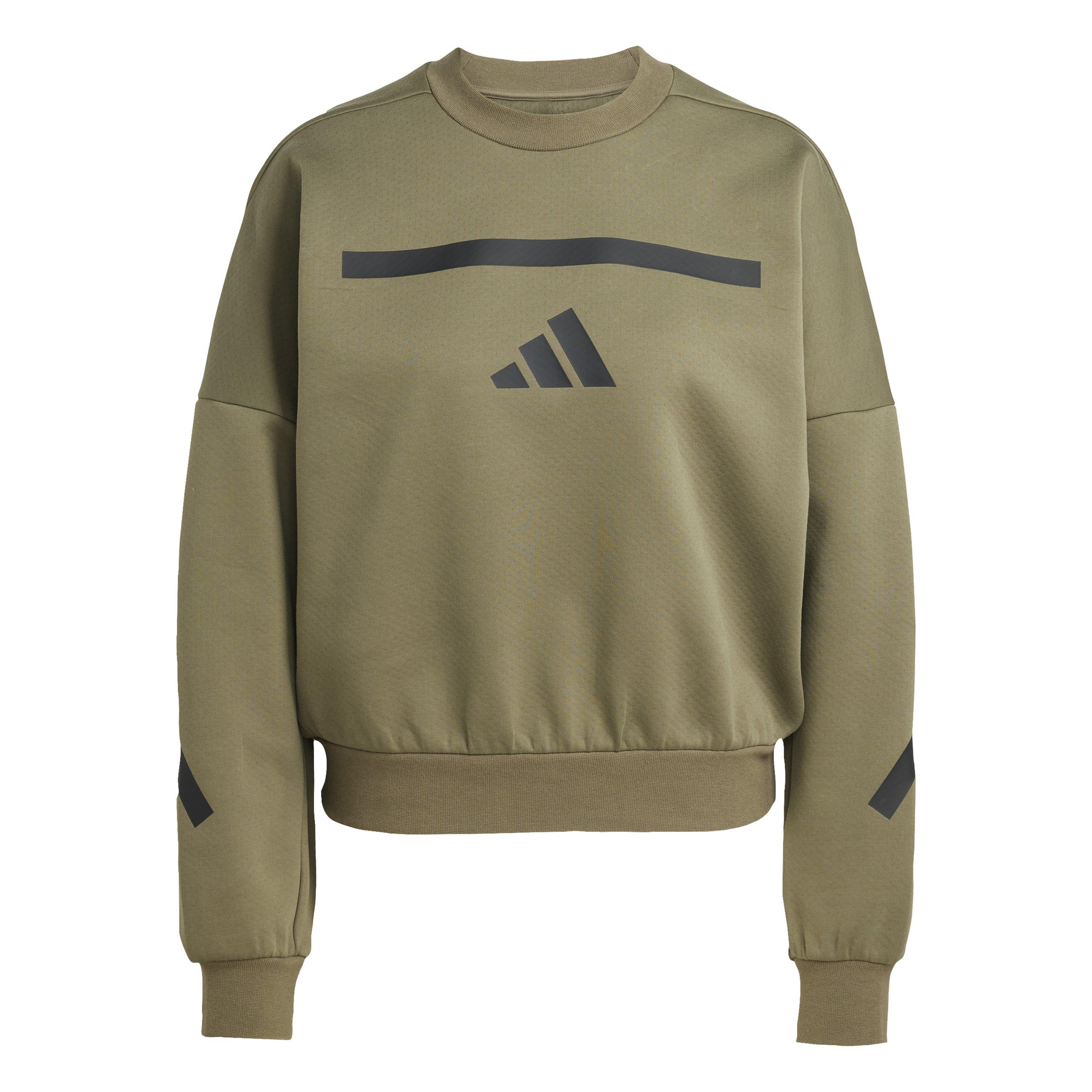 Olive Strata - adidas - Z.N.E. Sweatshirt - 1
