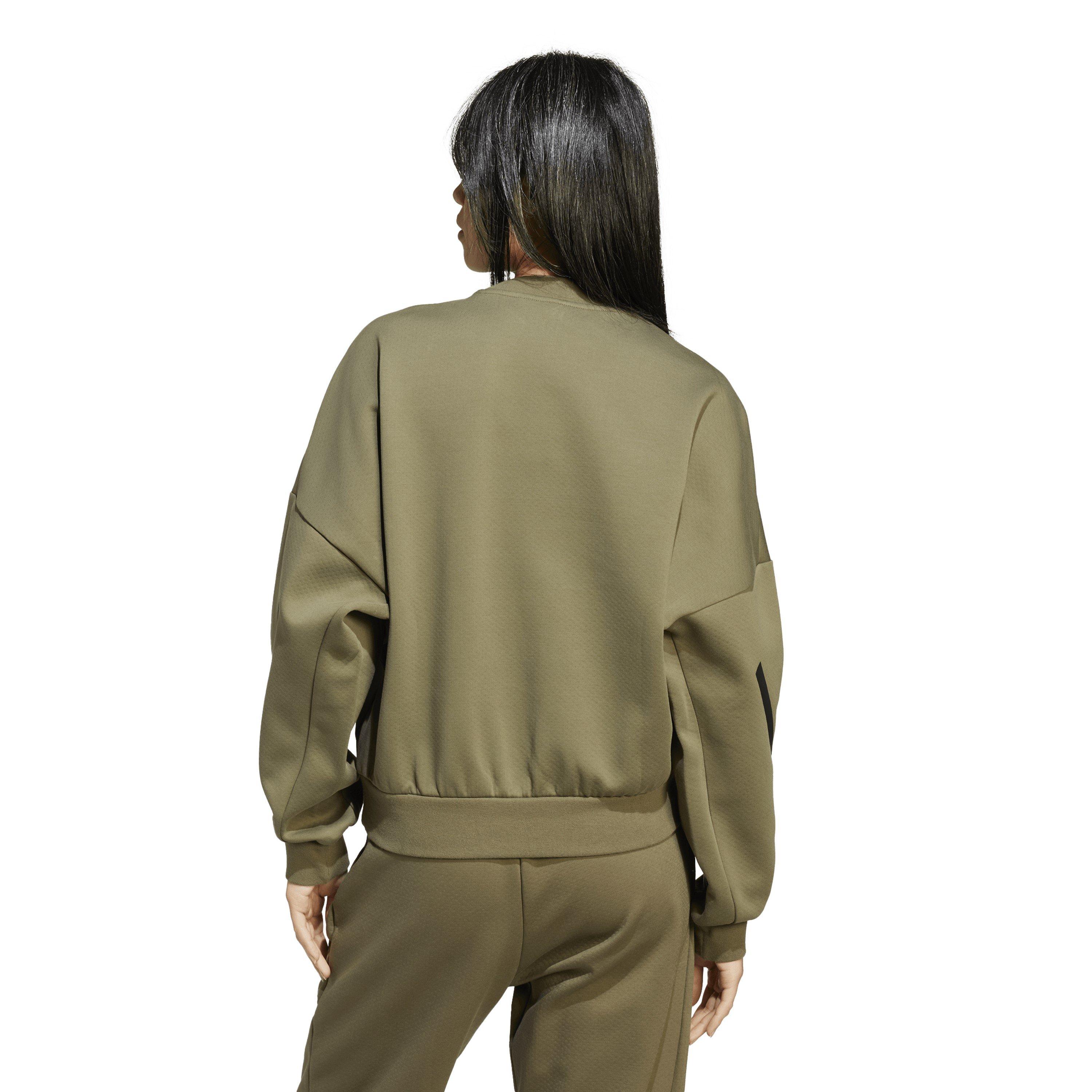 Olive Strata - adidas - Z.N.E. Sweatshirt - 3