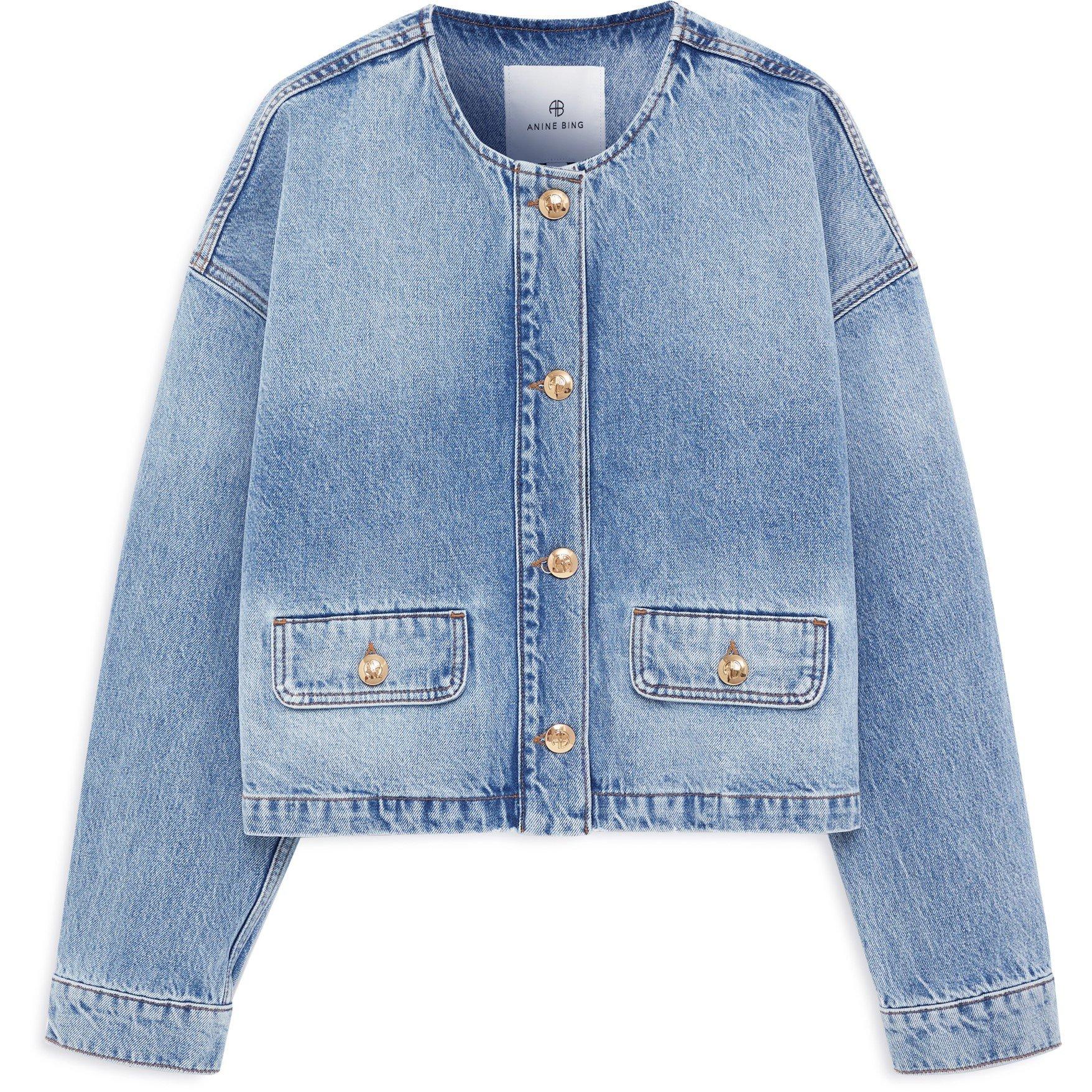 Anine Bing Women's Blanche Bomber Jacket | Cruise Fashion