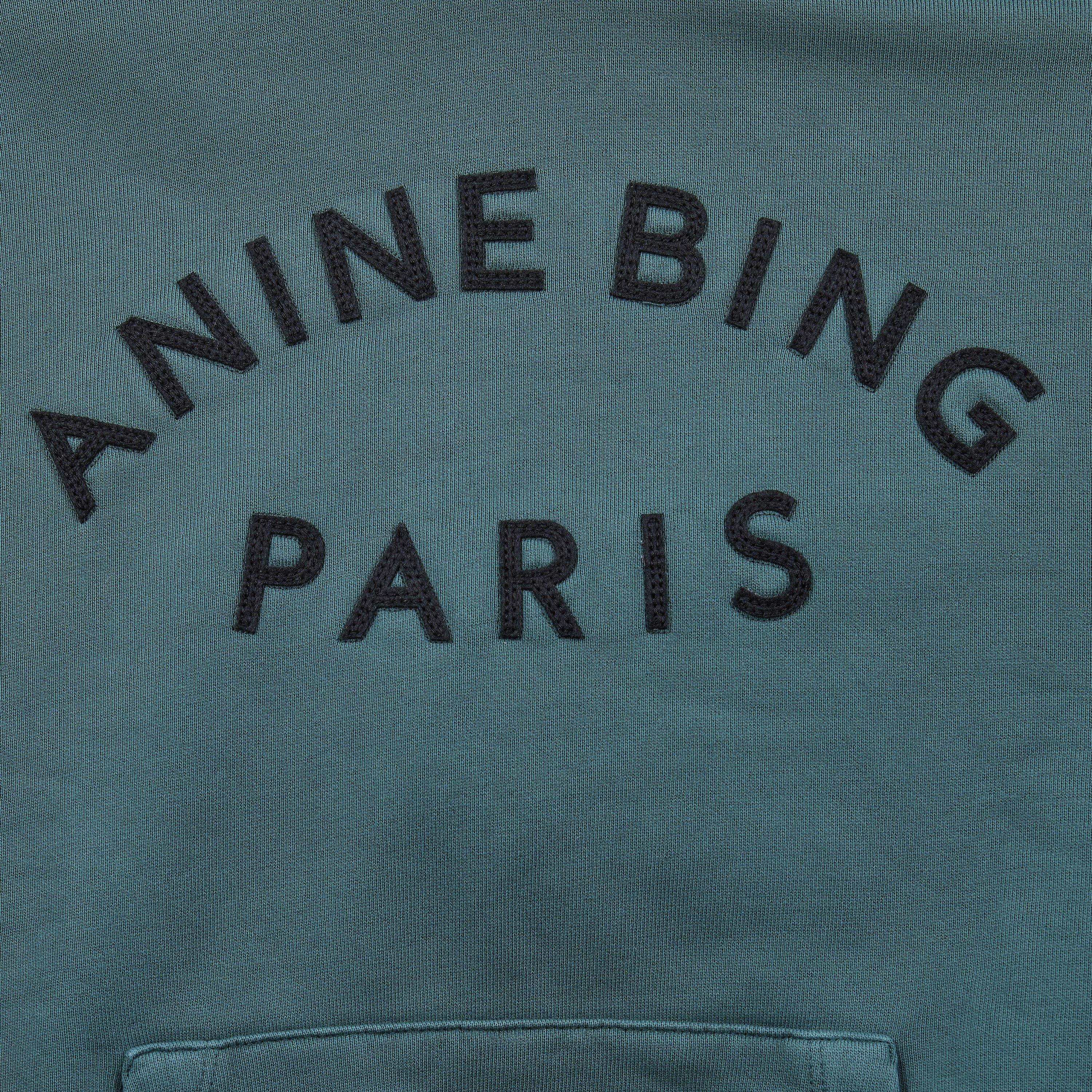 Dark Teal - Anine Bing - Womens Harvey Sweatshirt - 5