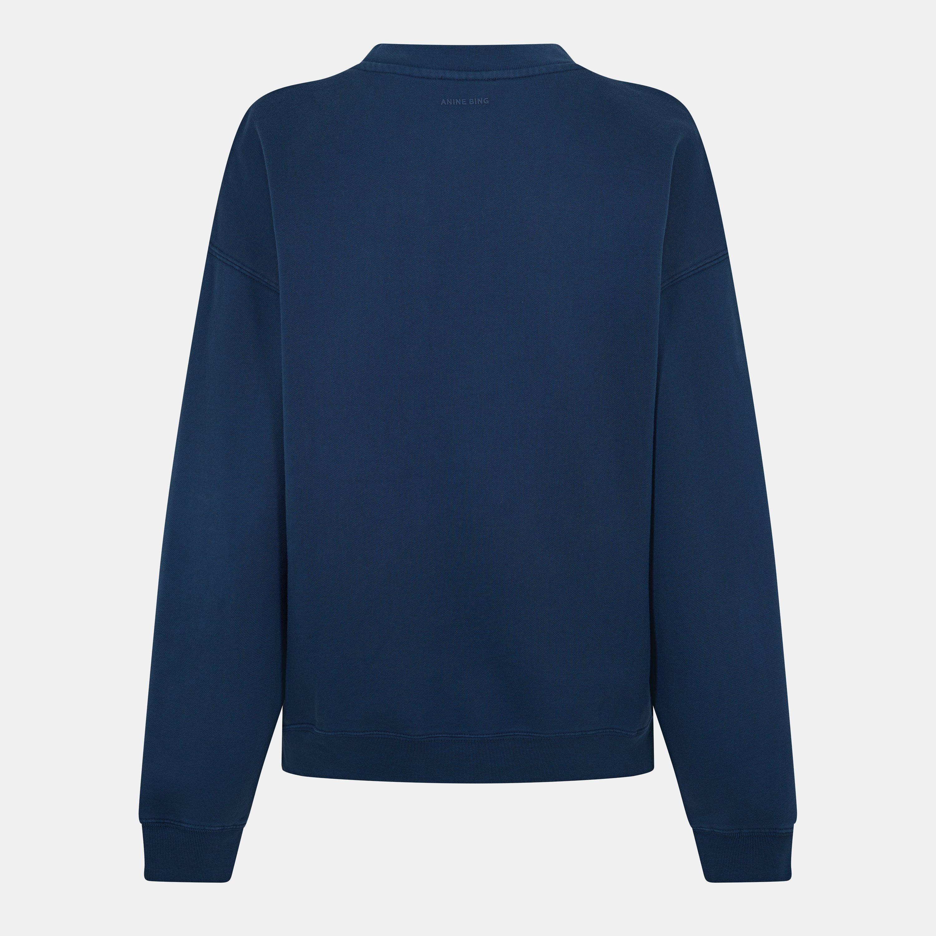 Washed Navy - Anine Bing - Anine Trenton Sweat Ld61 - 2