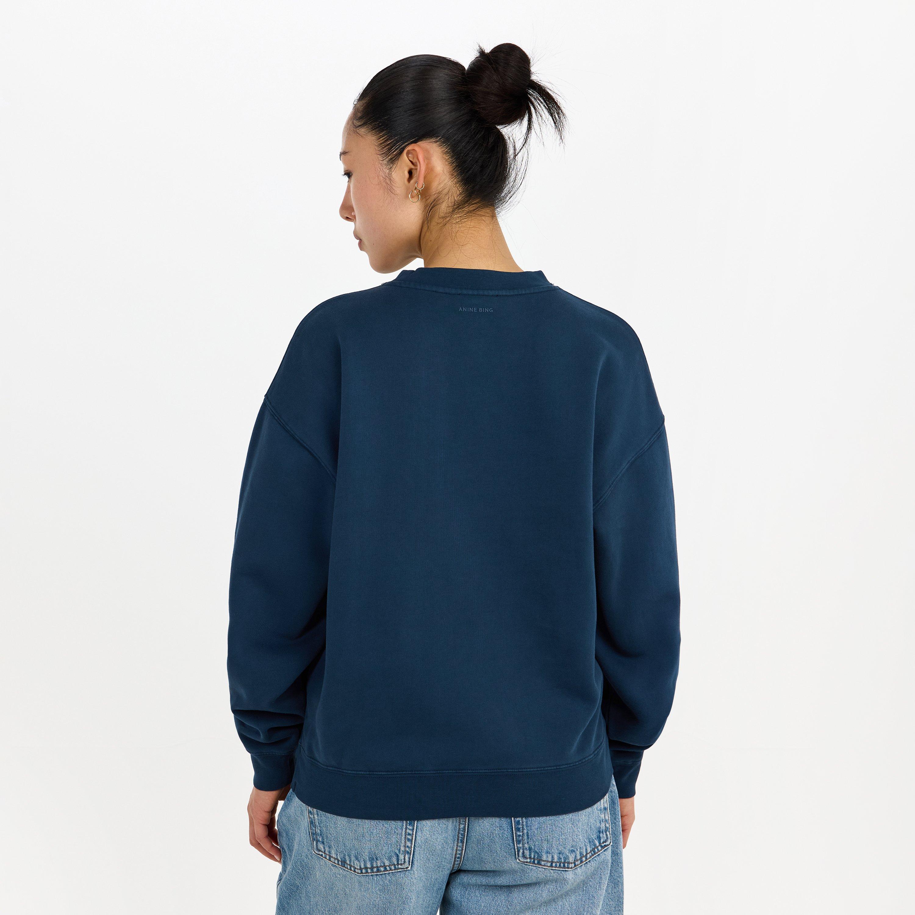 Washed Navy - Anine Bing - Anine Trenton Sweat Ld61 - 4