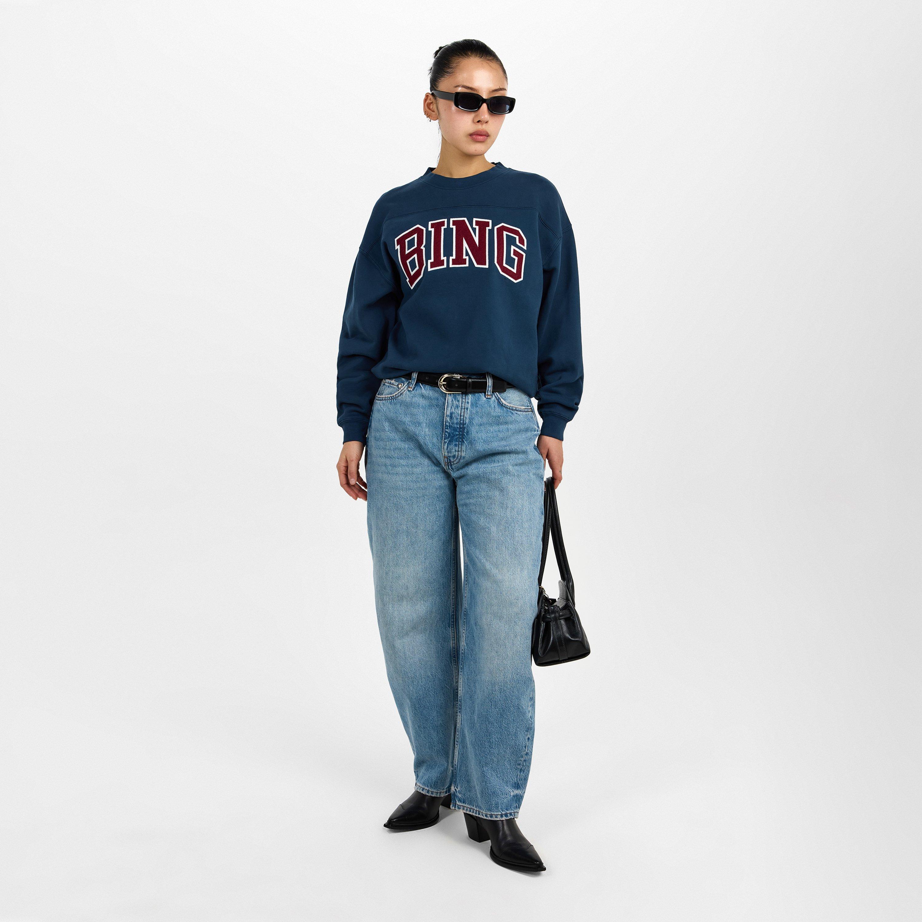 Washed Navy - Anine Bing - Anine Trenton Sweat Ld61 - 6