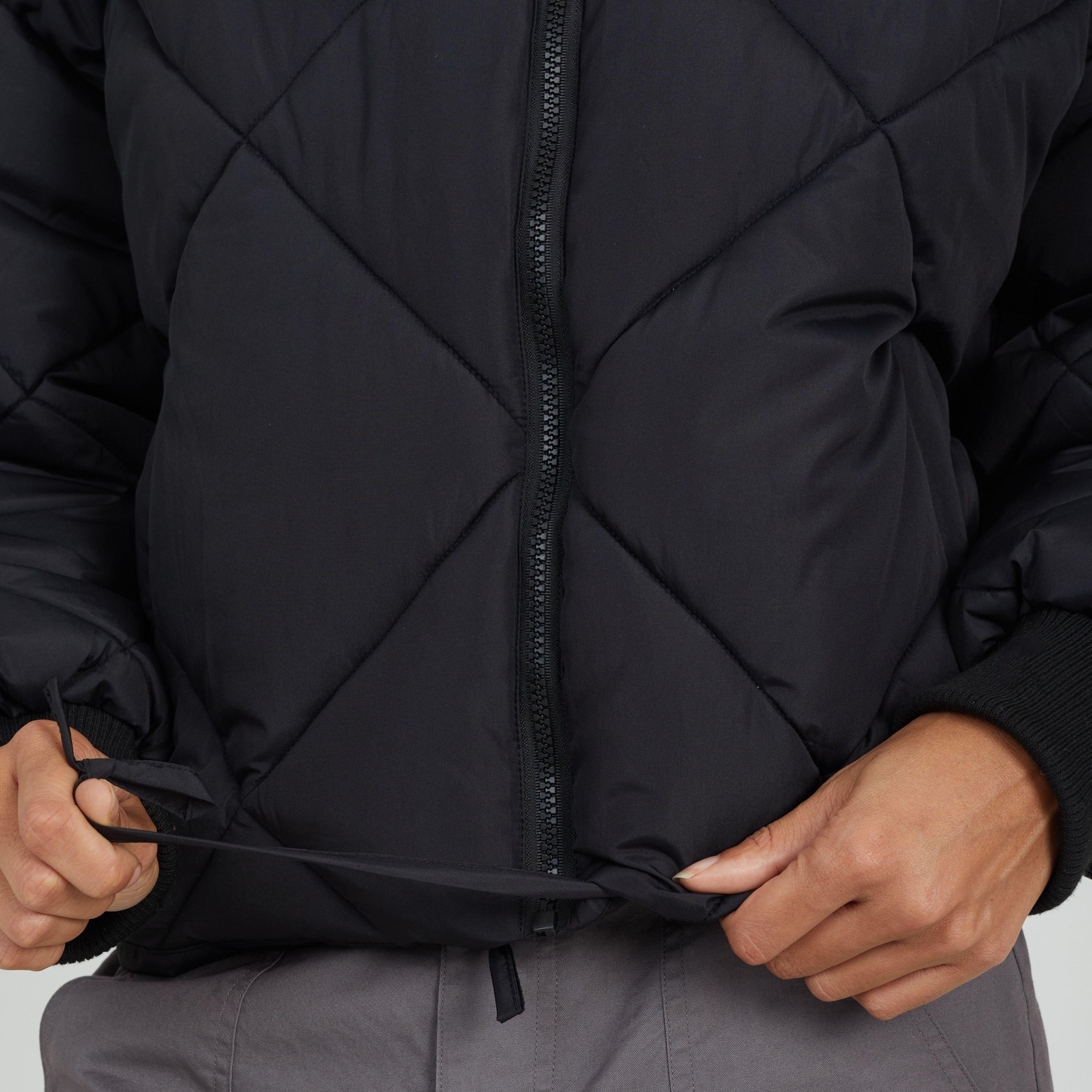 Nero - Brave Soul - Diamond Quilted Funnel Neck Short Puffer Jacket - 3
