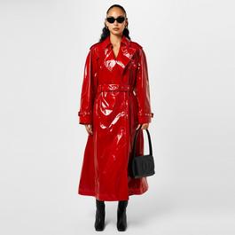 Dolce and Gabbana Patent Trench Coat