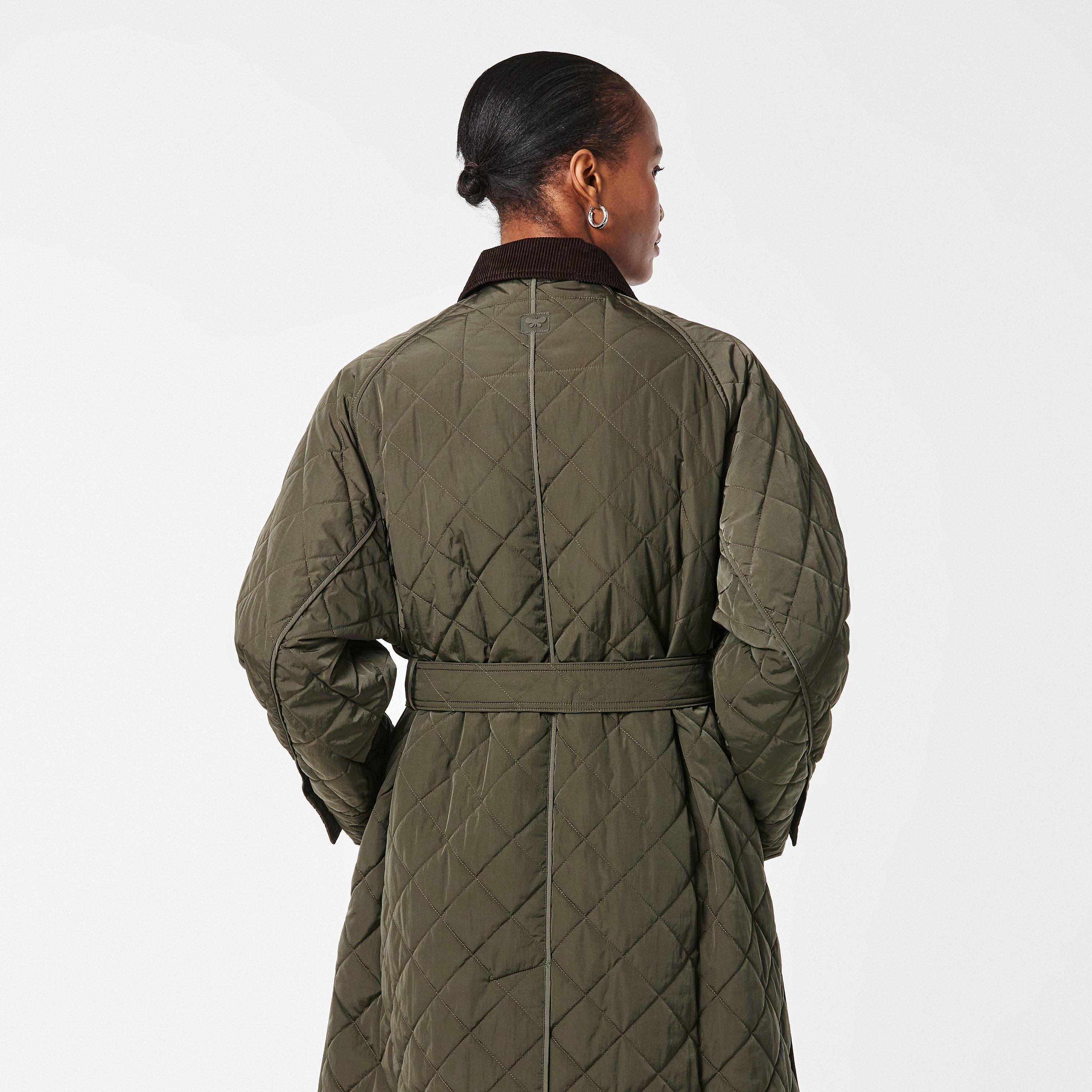 Kaki - Weekend Max Mara - Women's Coccole Quilted Jacket - 4