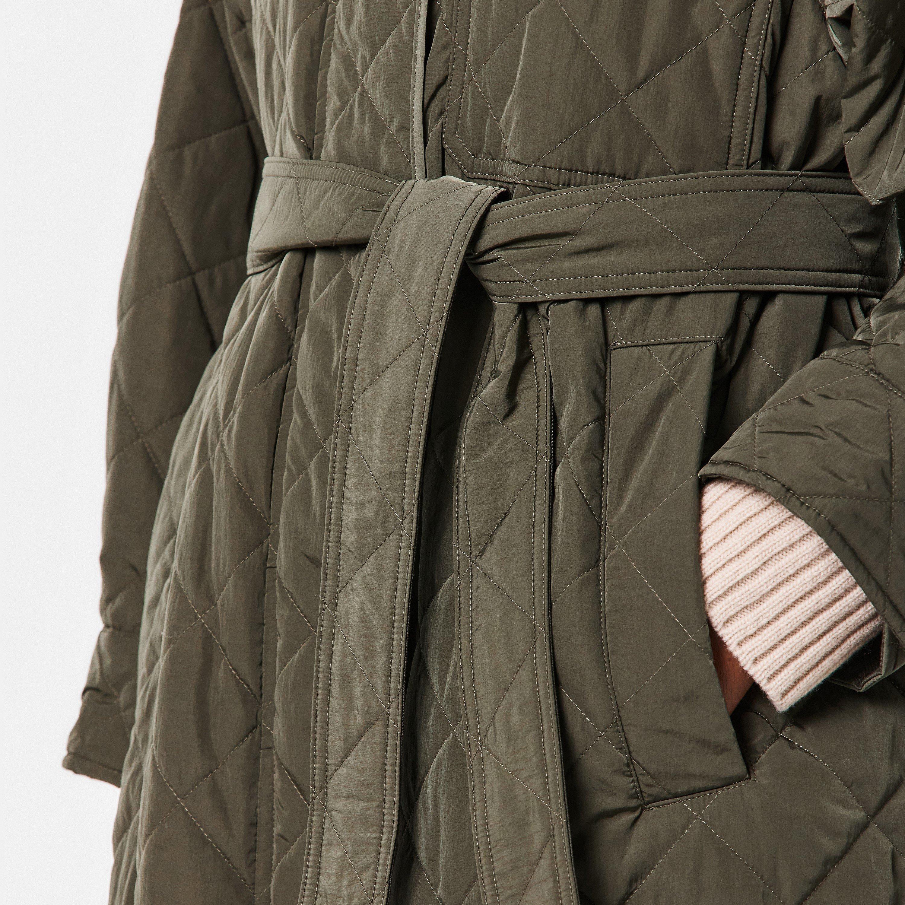 Kaki - Weekend Max Mara - Women's Coccole Quilted Jacket - 5