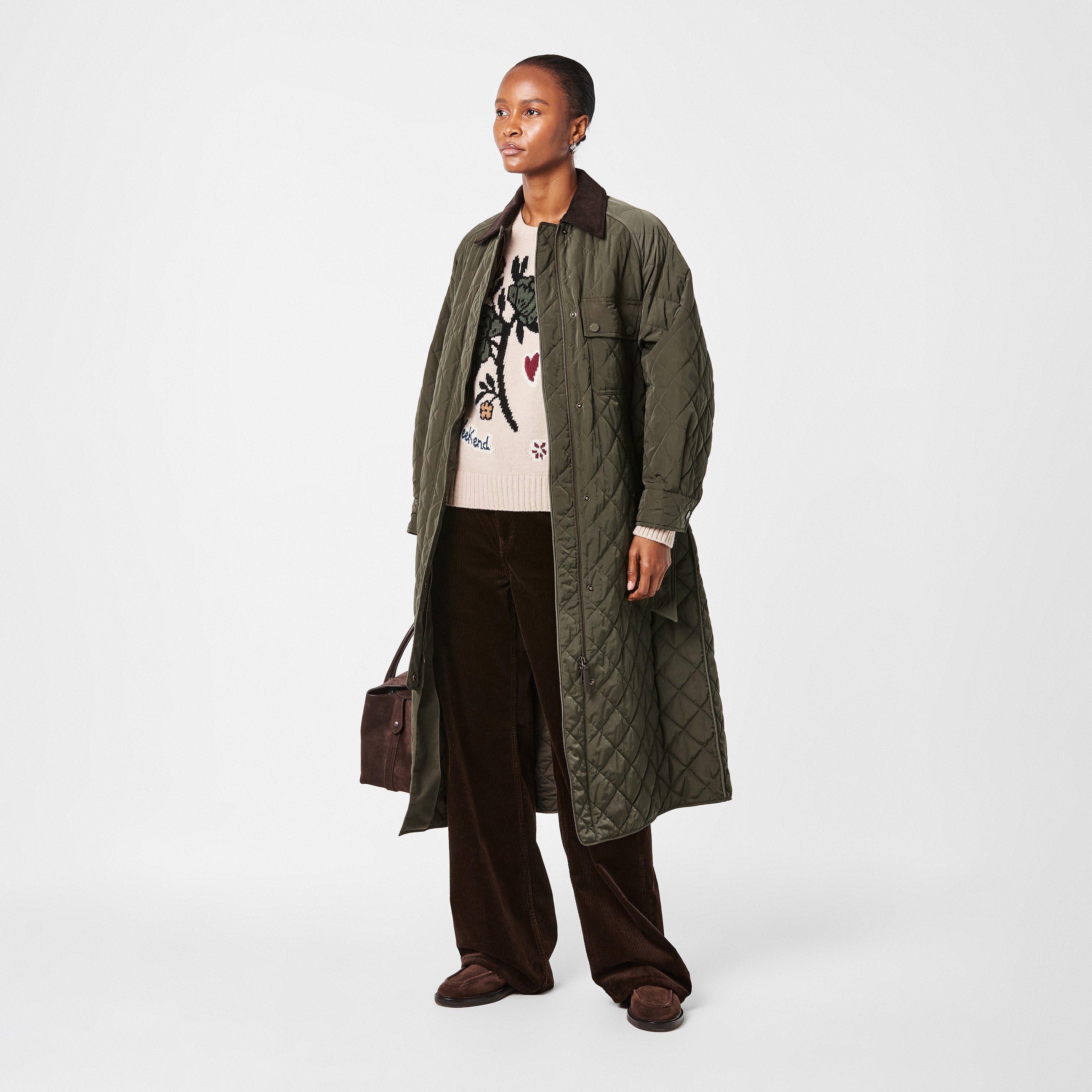 Kaki - Weekend Max Mara - Women's Coccole Quilted Jacket - 6