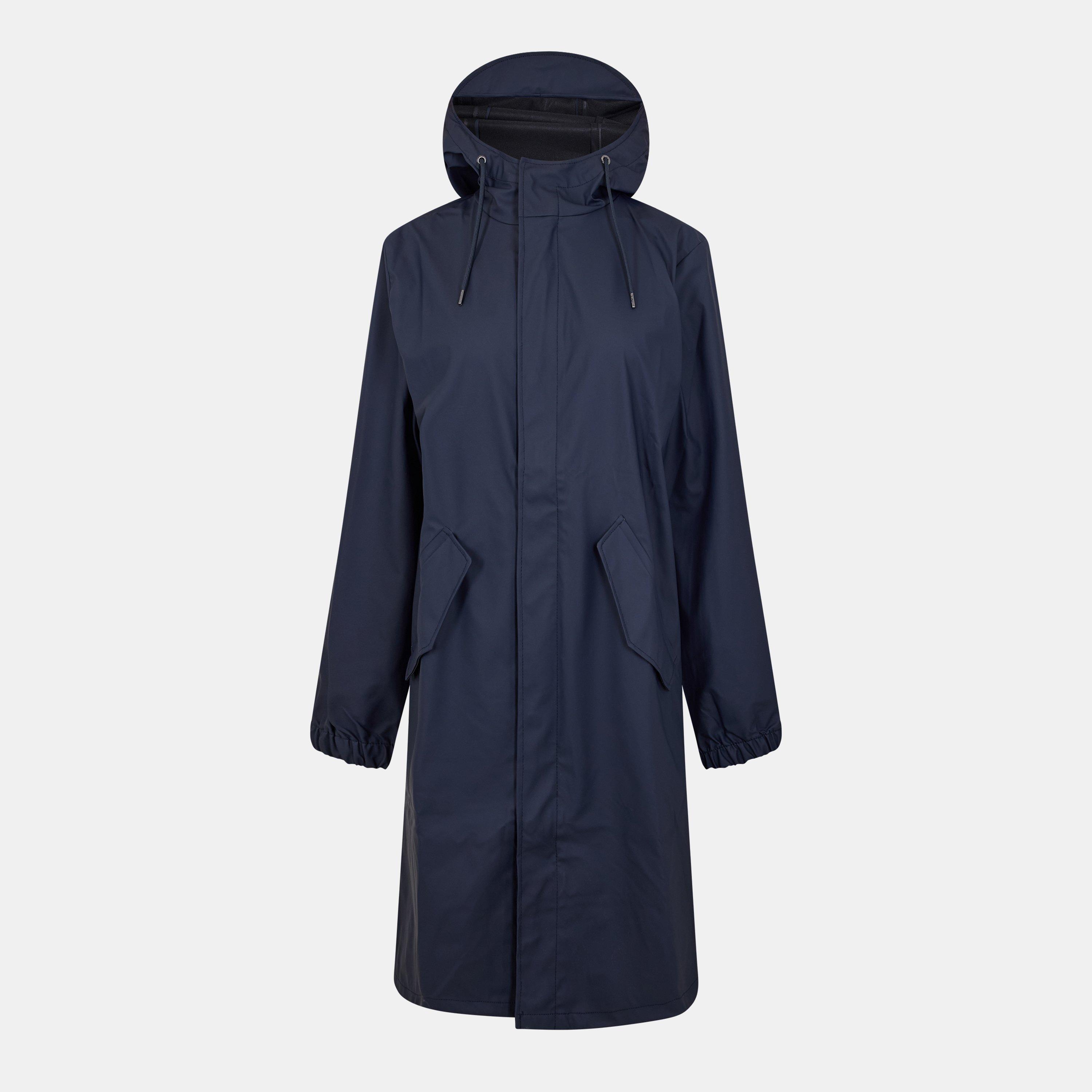 Rains Women's Fishtail Parka - Navy - X Small