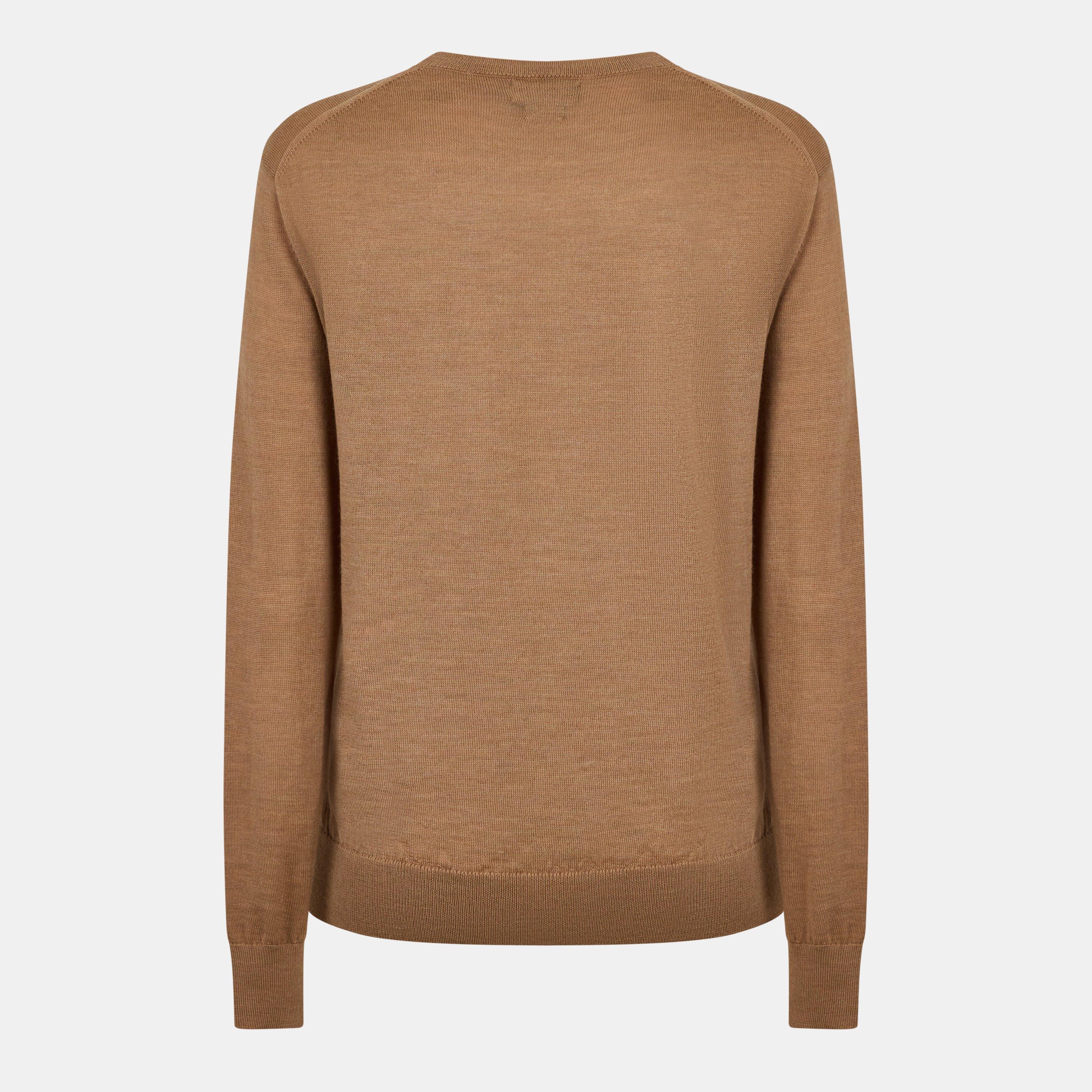 Camel Melange - Ralph Lauren - Ralph Ls Cn Merino Ld99 - 2