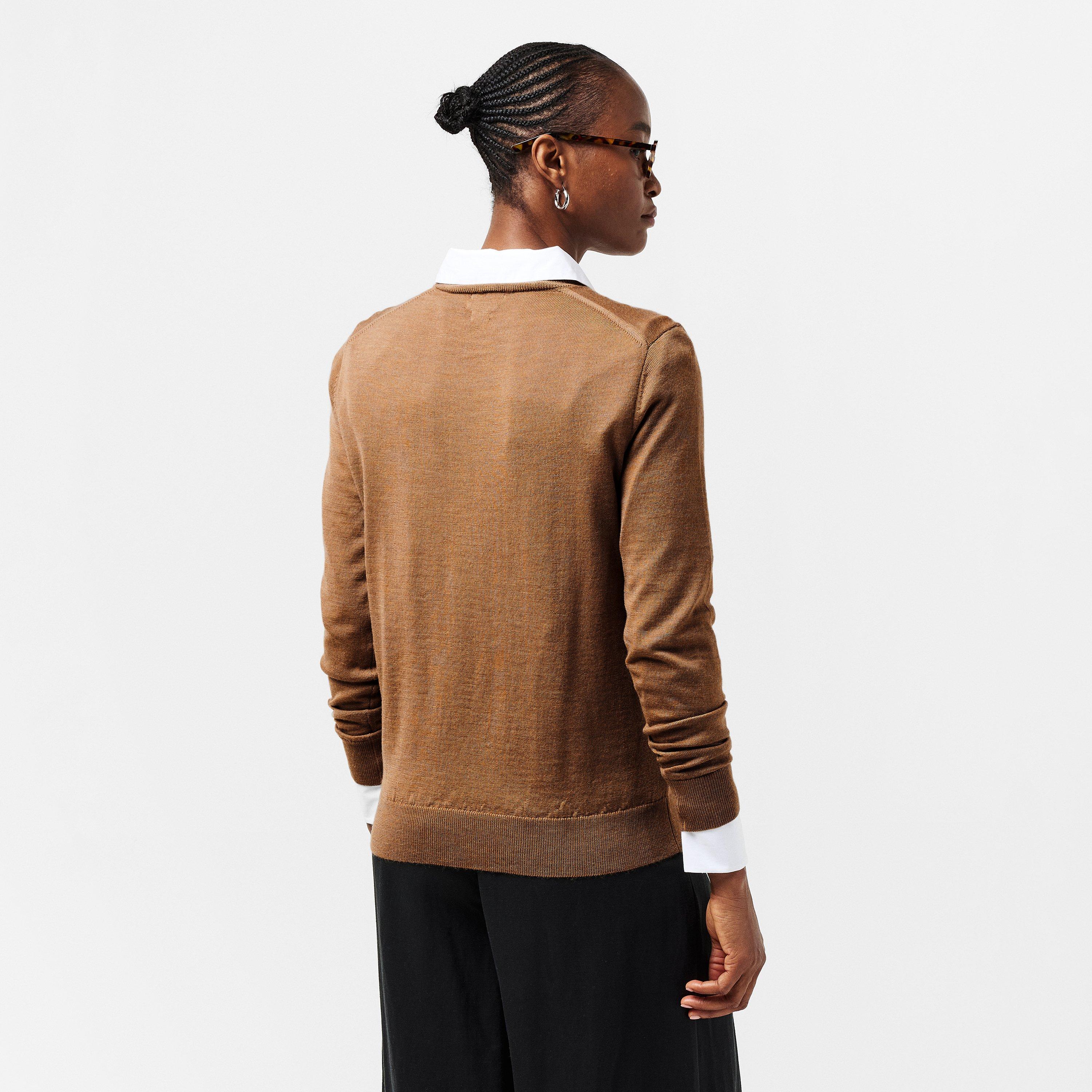 Camel Melange - Ralph Lauren - Ralph Ls Cn Merino Ld99 - 4