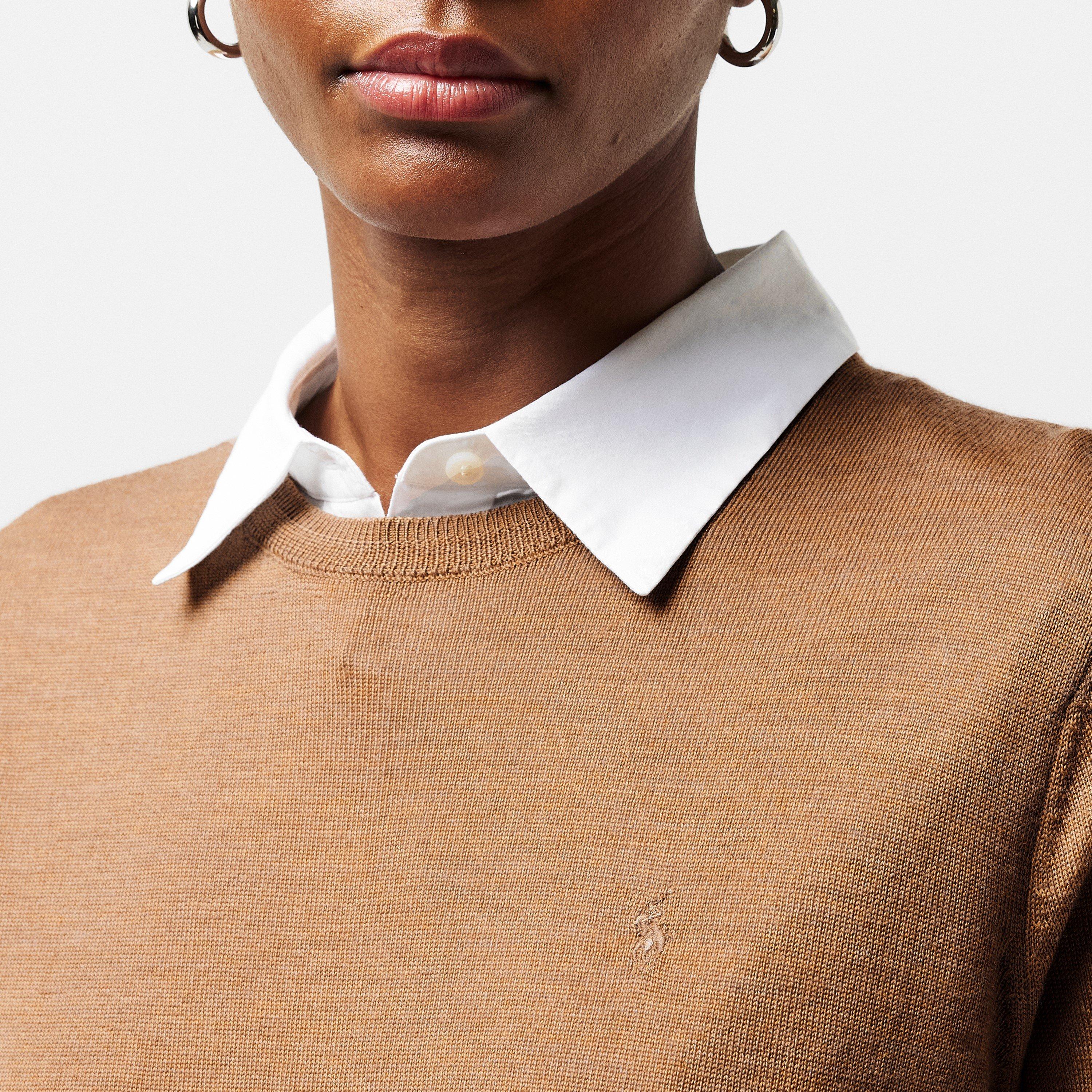 Camel Melange - Ralph Lauren - Ralph Ls Cn Merino Ld99 - 5