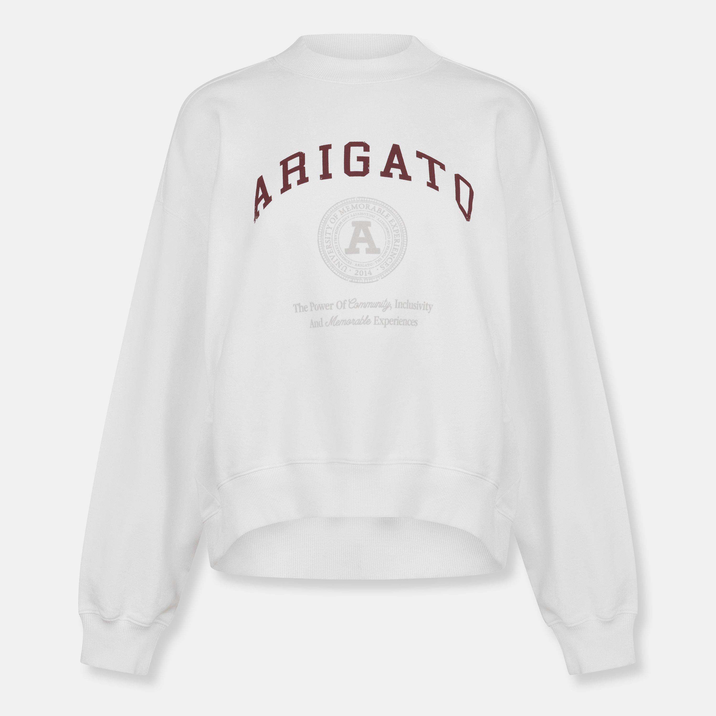 Axel Arigato Women's Crew Sweatshirt -  Ecru - Size 12 (M)