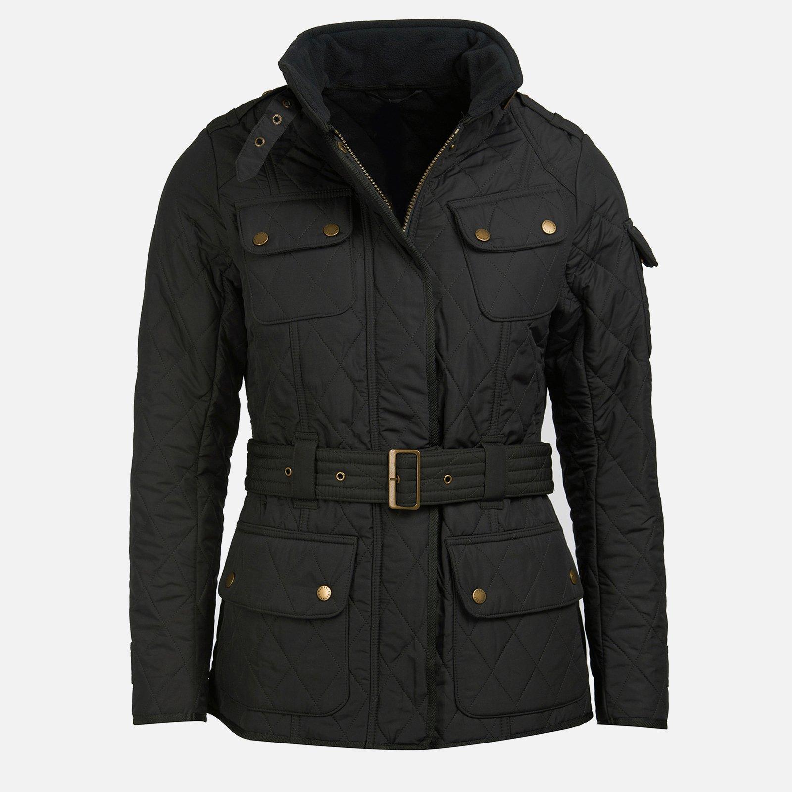  Black - Barbour - Barbour Tourer International Polarquilt Jacket Quilted Womens - 1
