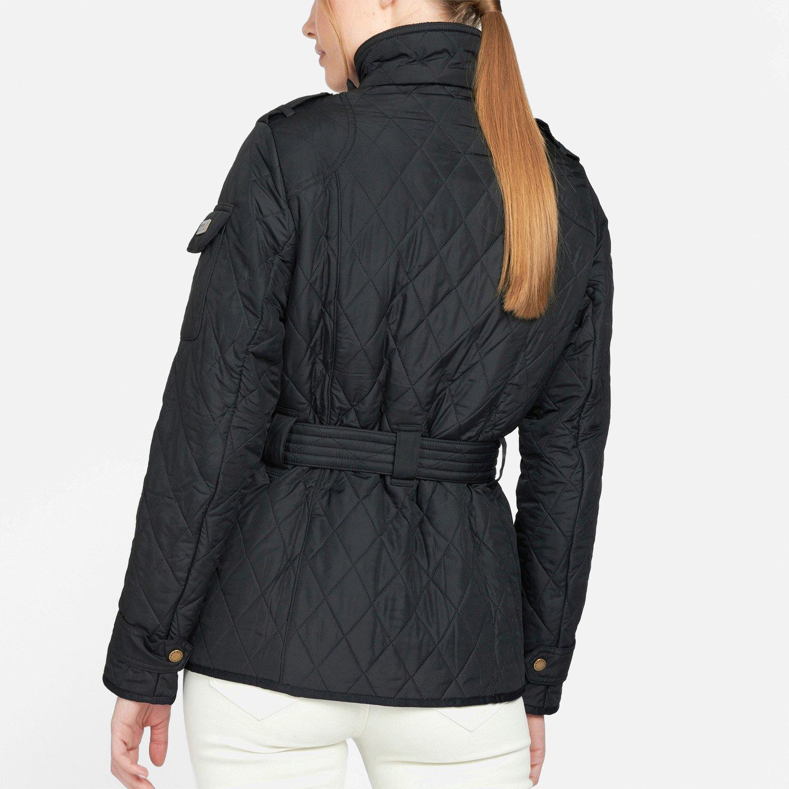  Black - Barbour - Barbour Tourer International Polarquilt Jacket Quilted Womens - 3